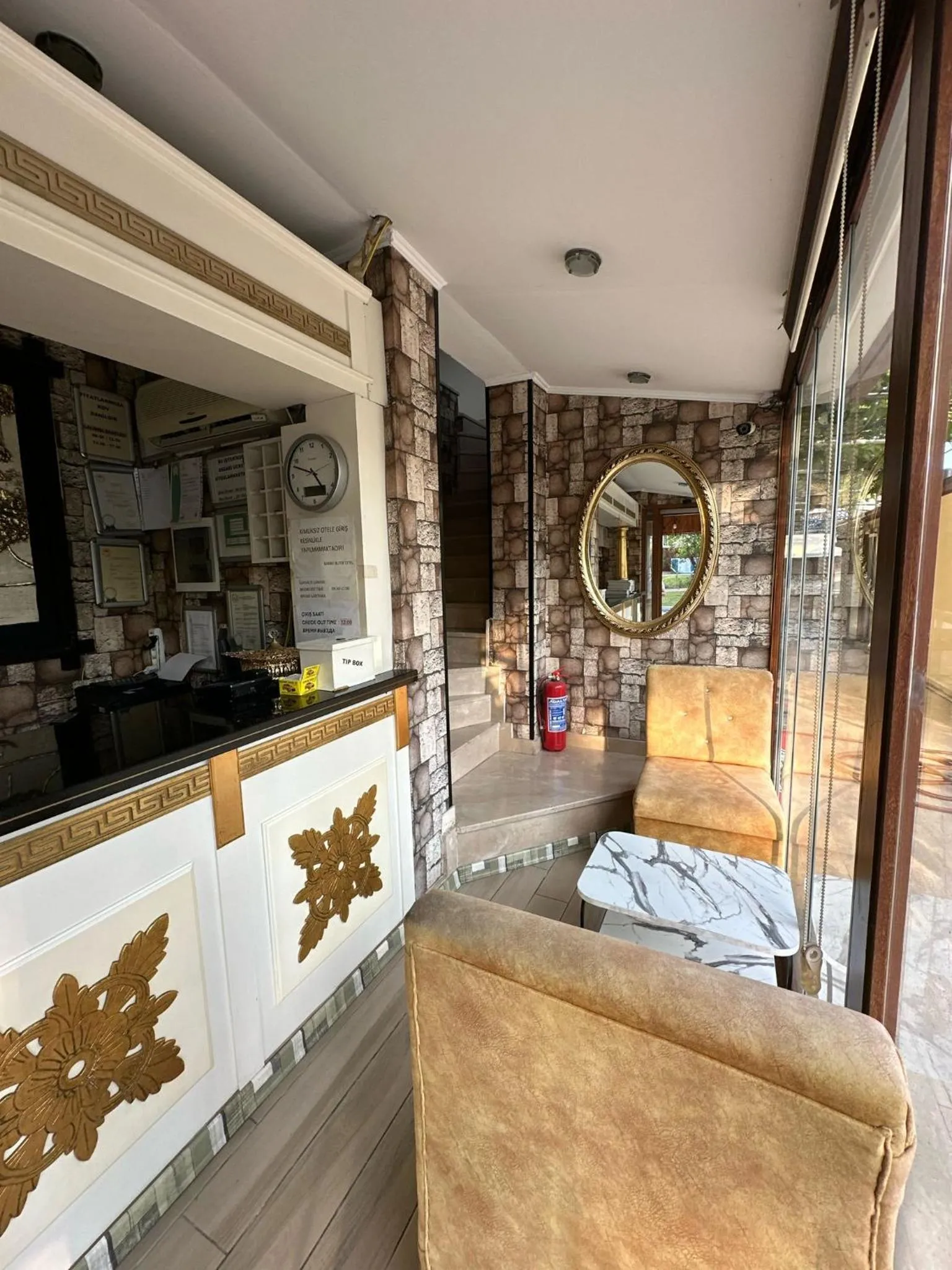 Lobby or reception, Bed in Barby Butik Otel