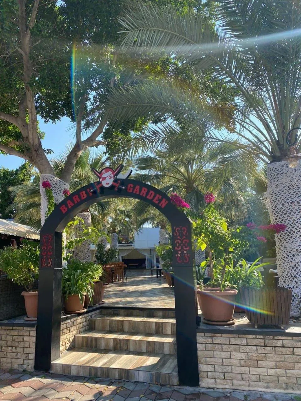 Patio in Barby Butik Otel