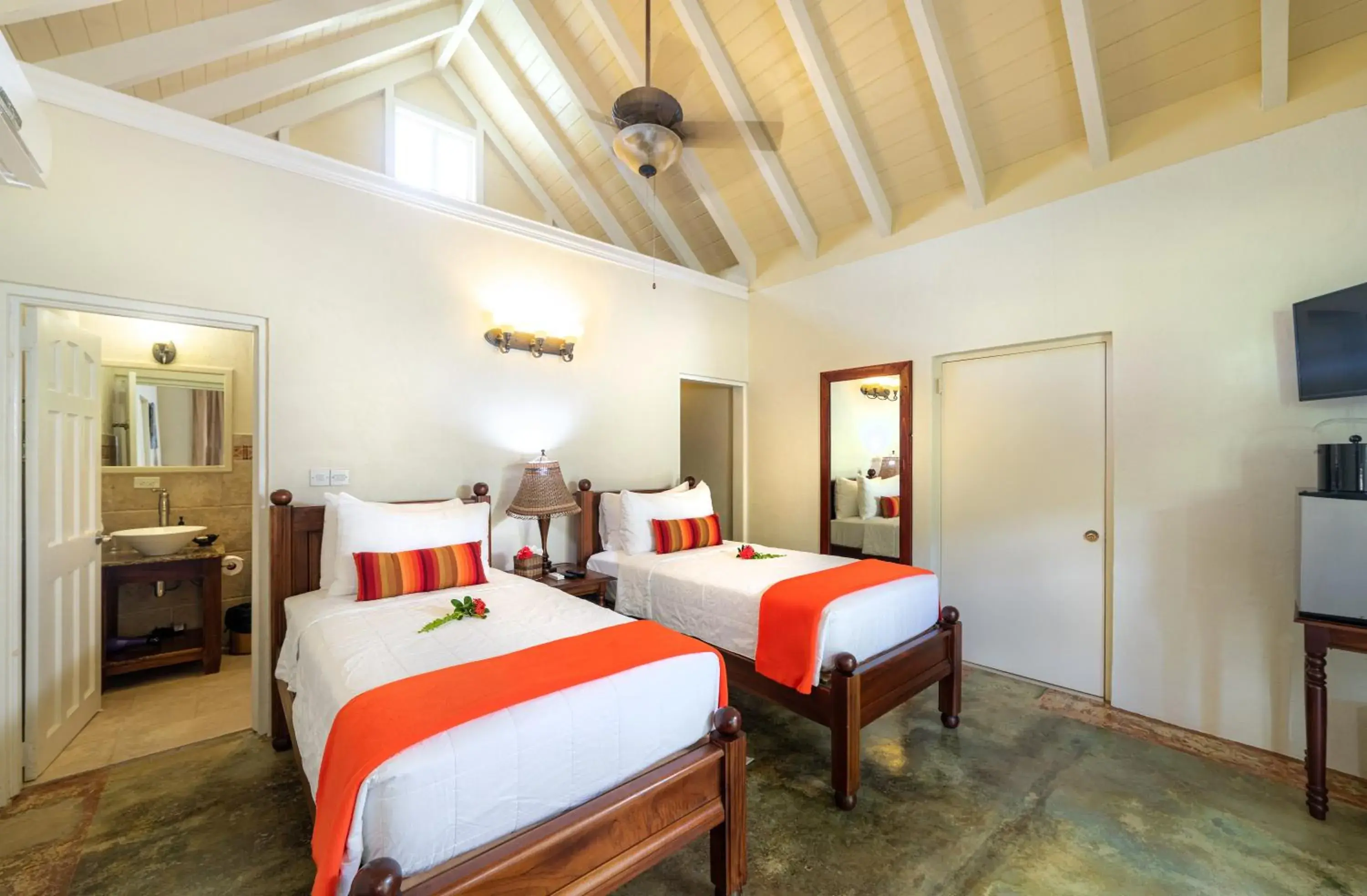 Budget Double Room in Rosalie Bay Eco Resort & Spa Budget Double Room in Rosalie Bay Eco Resort & Spa