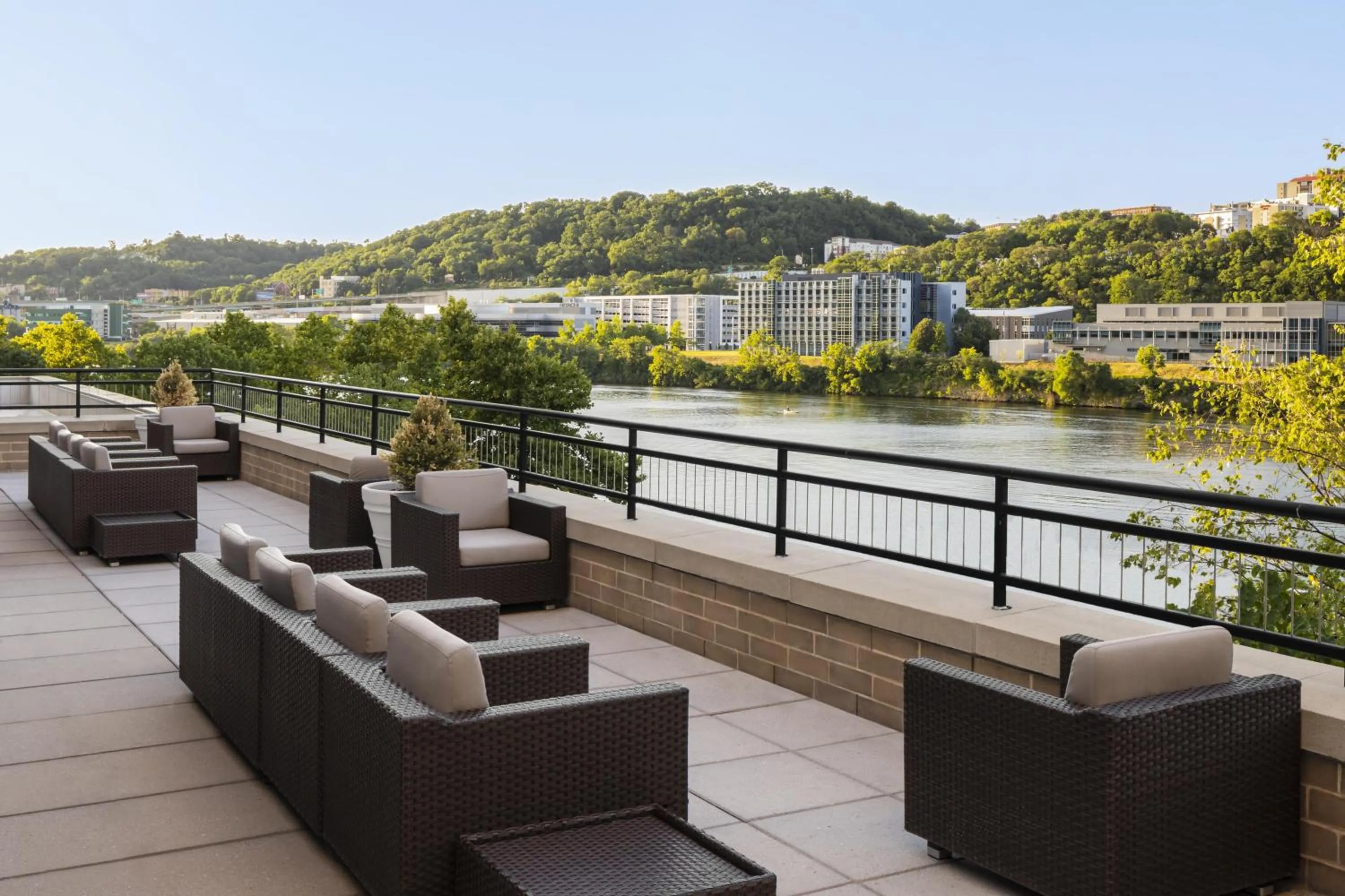 Patio in Hyatt House Pittsburgh-South Side