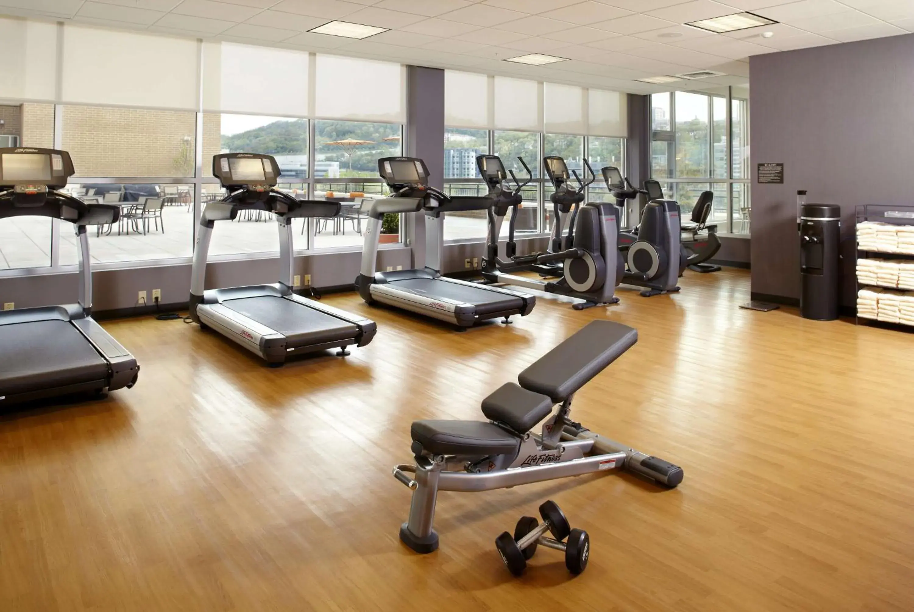 Fitness centre/facilities in Hyatt House Pittsburgh-South Side Fitness centre/facilities in Hyatt House Pittsburgh-South Side