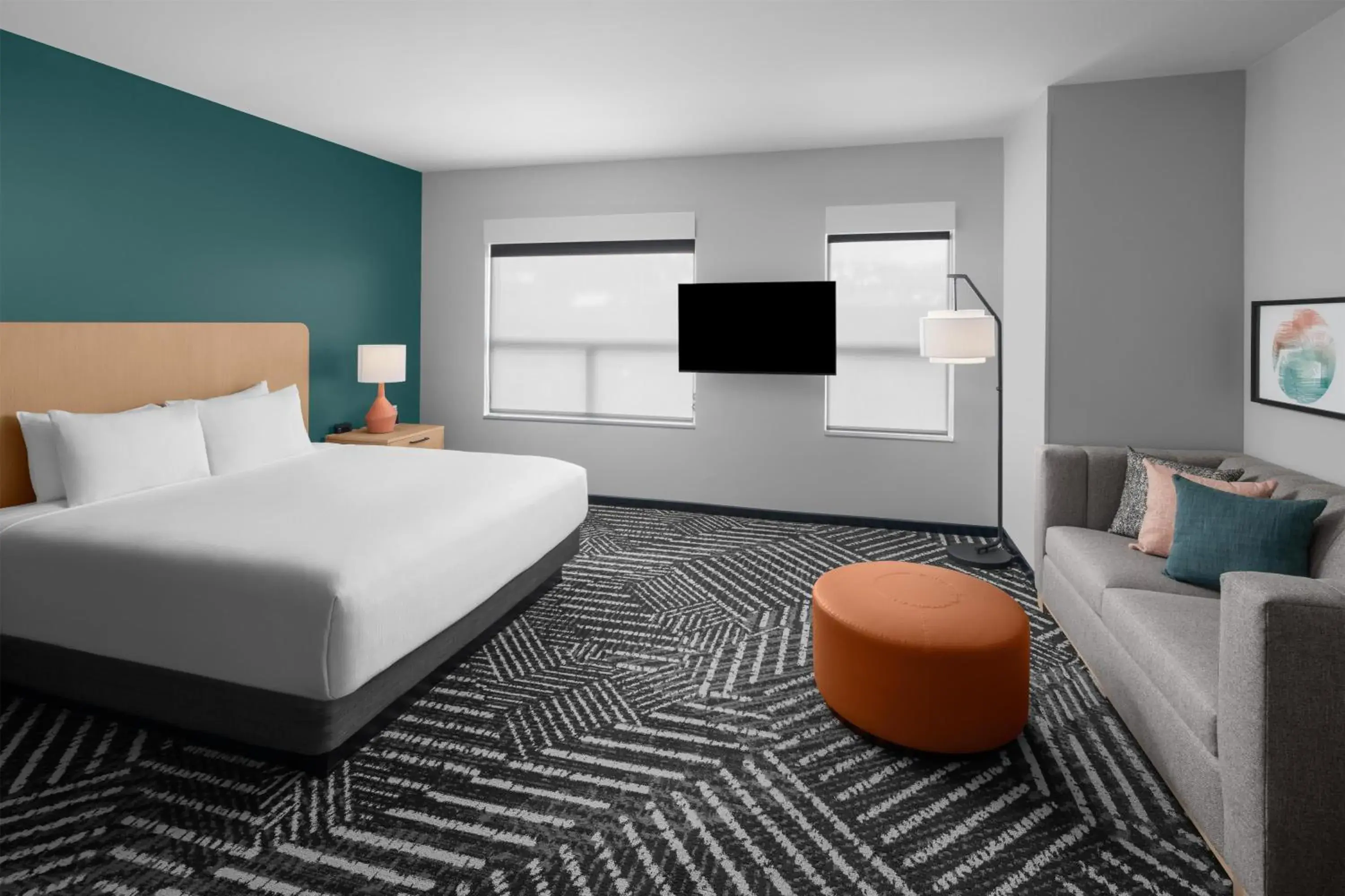 Photo of the whole room, Bed in Hyatt House Pittsburgh-South Side Photo of the whole room, Bed in Hyatt House Pittsburgh-South Side