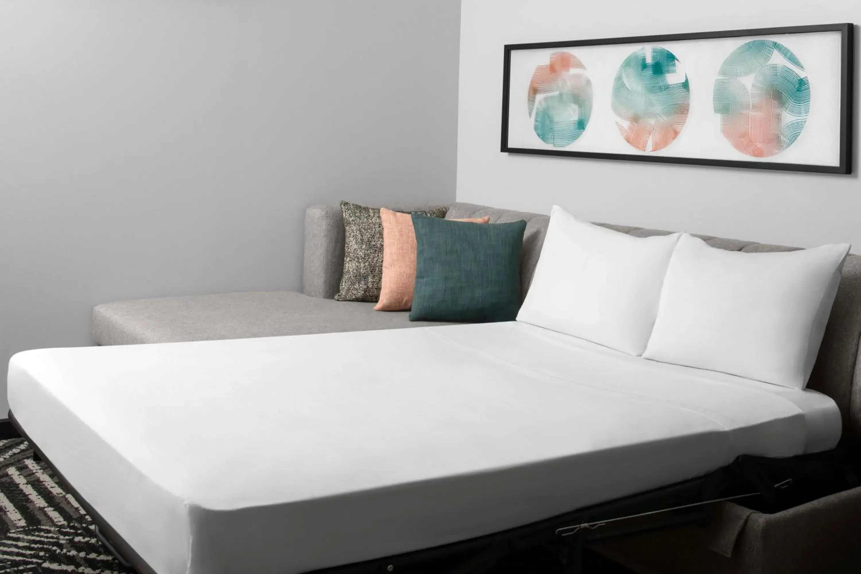 Bed in Hyatt House Pittsburgh-South Side Bed in Hyatt House Pittsburgh-South Side