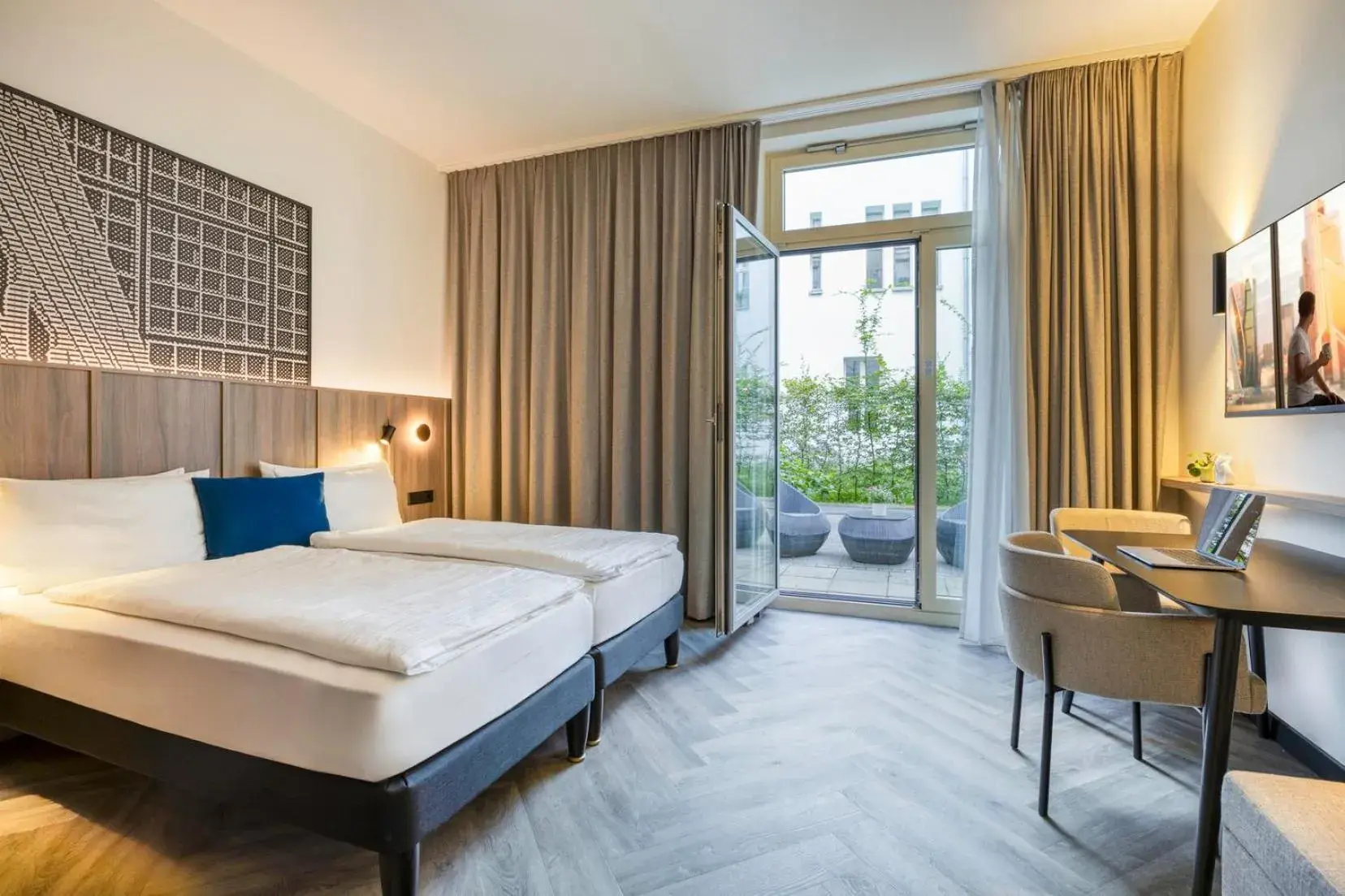 Bedroom, Bed in Citadines Kurfürstendamm Berlin Bedroom, Bed in Citadines Kurfürstendamm Berlin