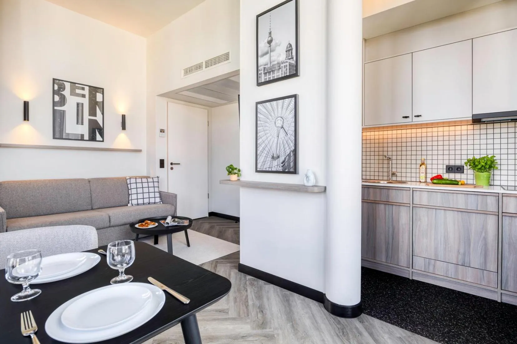 Kitchen or kitchenette in Citadines Kurfürstendamm Berlin