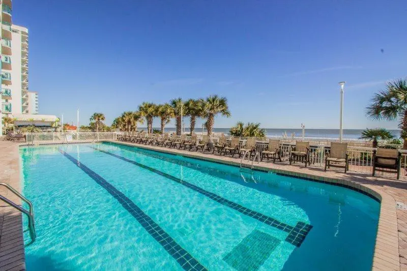 Swimming pool in Spectacular Ocean Front Real 1 Bedroom Condo, 2 Ba