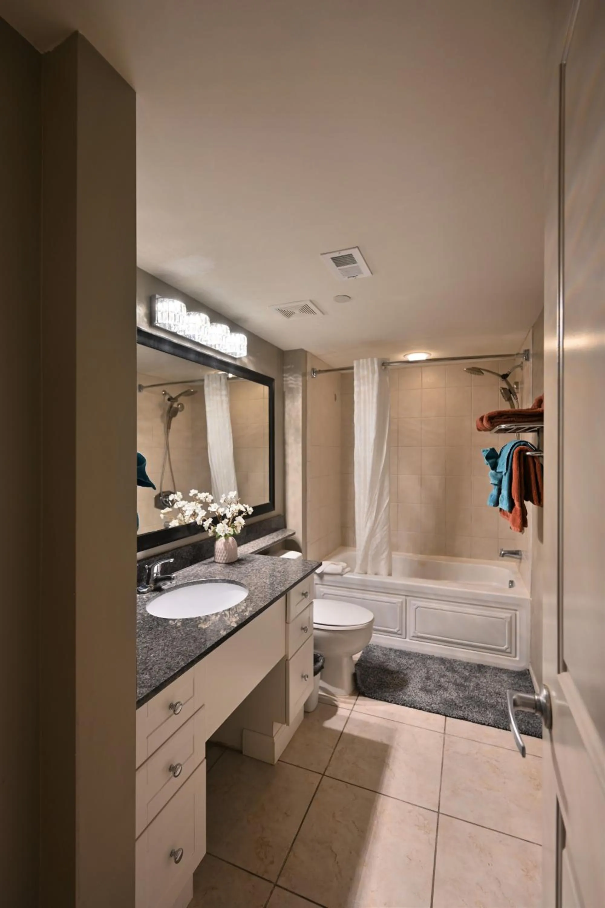Bathroom in Spectacular Ocean Front Real 1 Bedroom Condo, 2 Ba