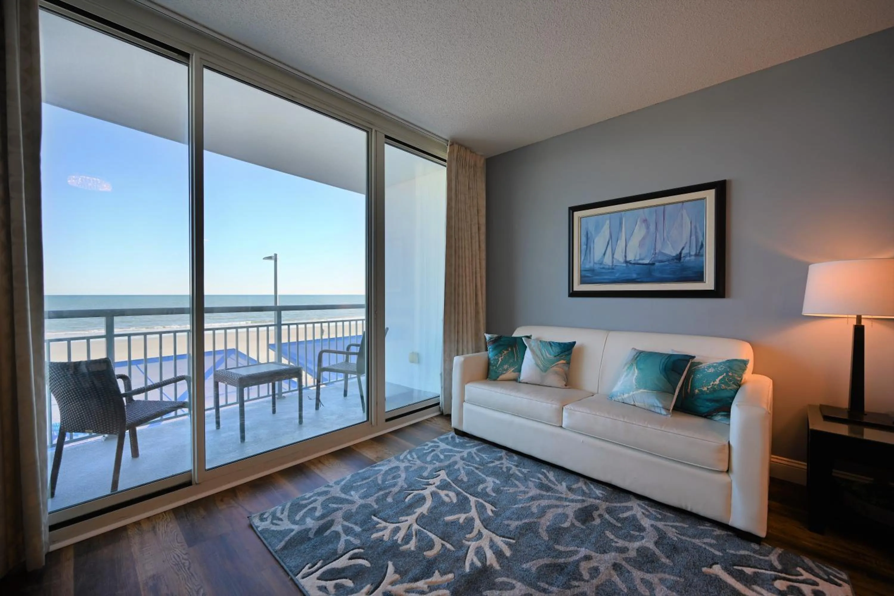 Balcony/Terrace in Spectacular Ocean Front Real 1 Bedroom Condo, 2 Ba