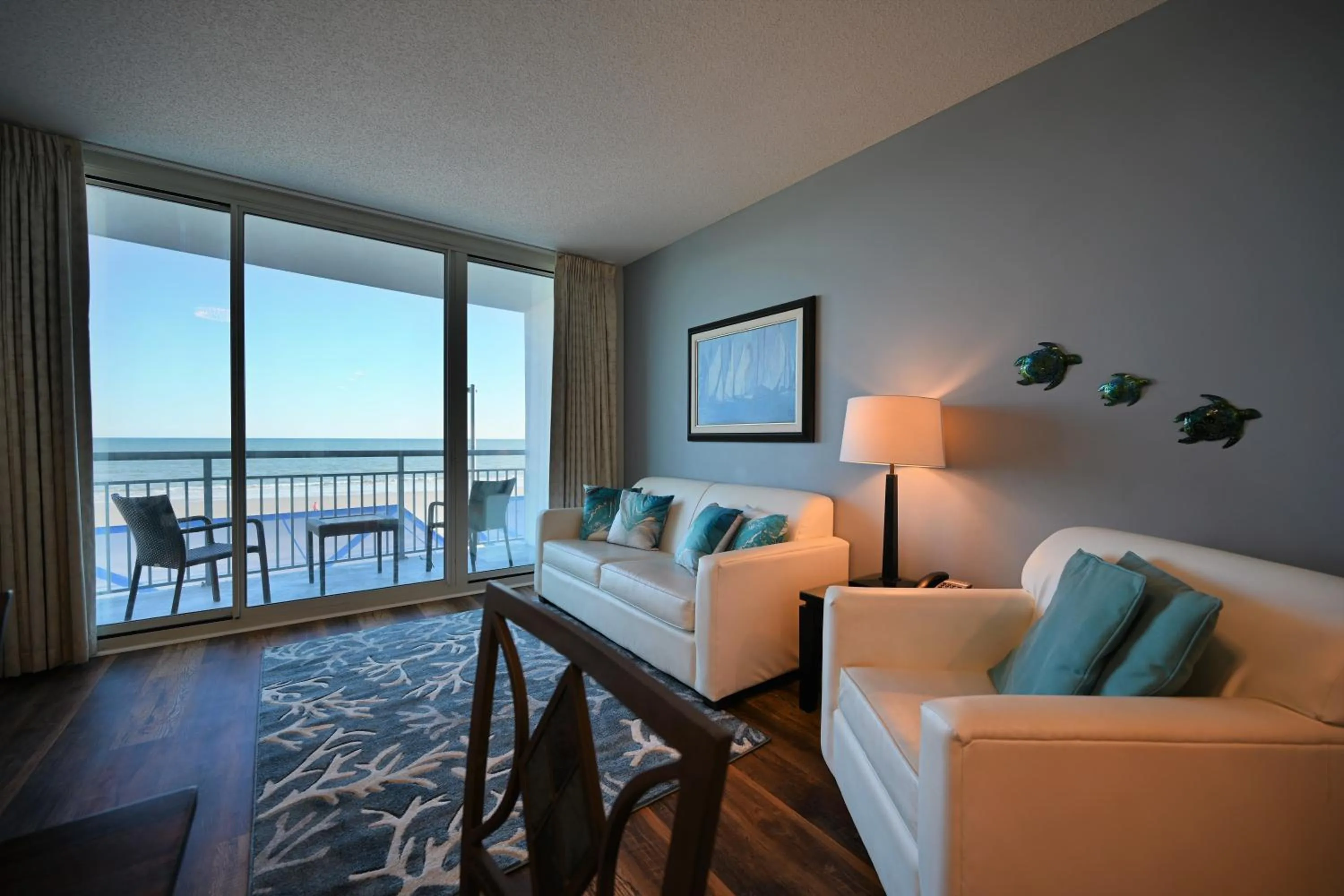 Balcony/Terrace in Spectacular Ocean Front Real 1 Bedroom Condo, 2 Ba