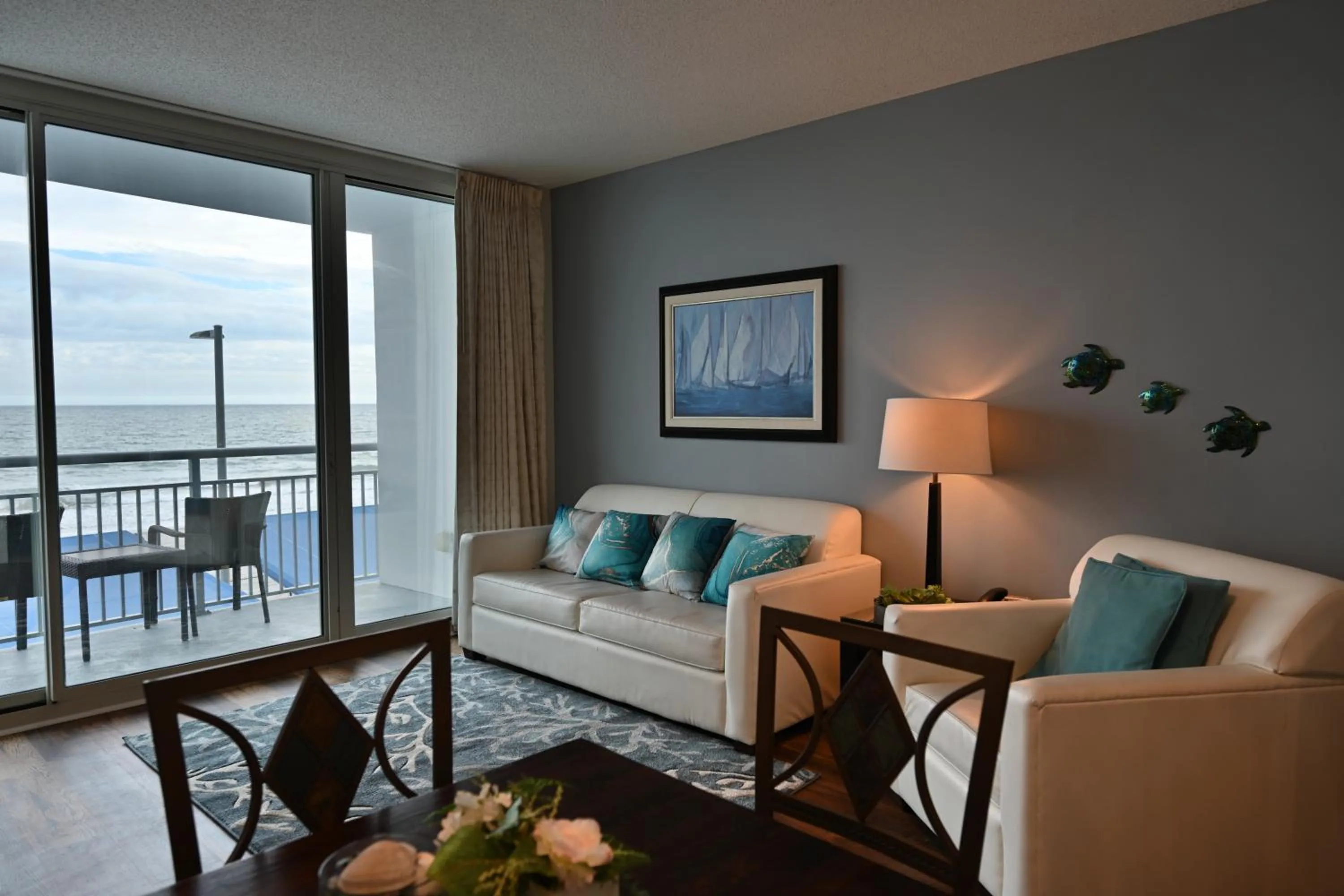 Balcony/Terrace in Spectacular Ocean Front Real 1 Bedroom Condo, 2 Ba