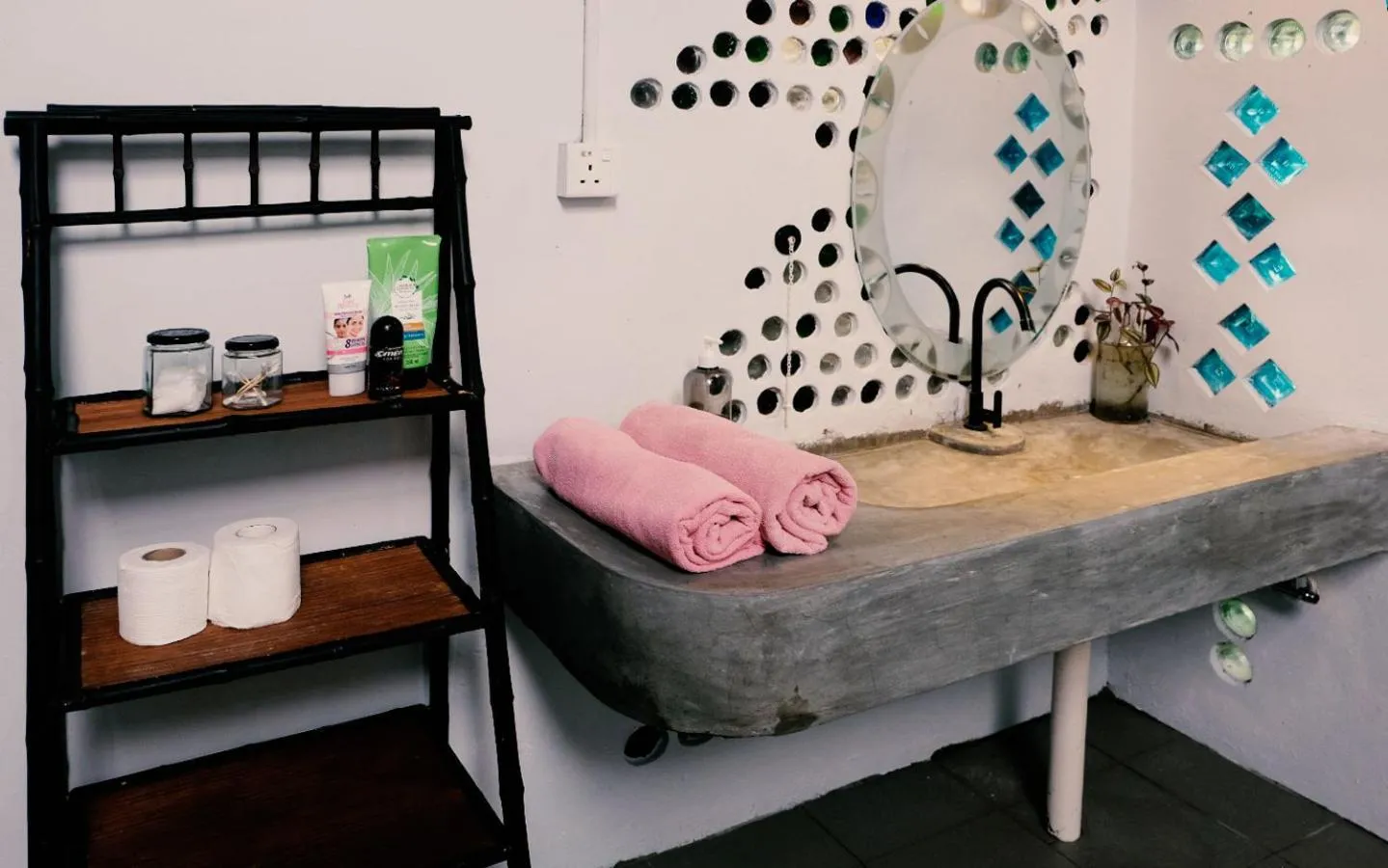 Bathroom, Bed in The Kasbah Langkawi