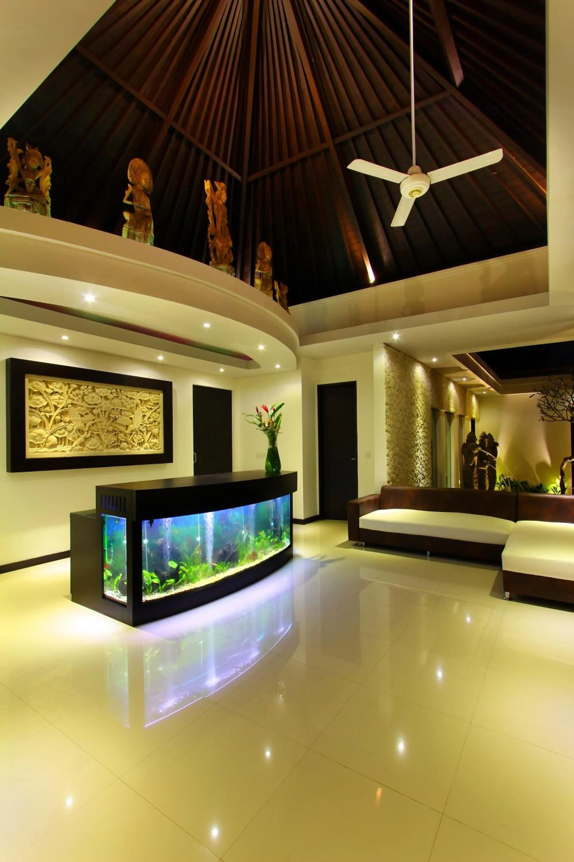 Lobby or reception in D&G Villas Nusa Dua