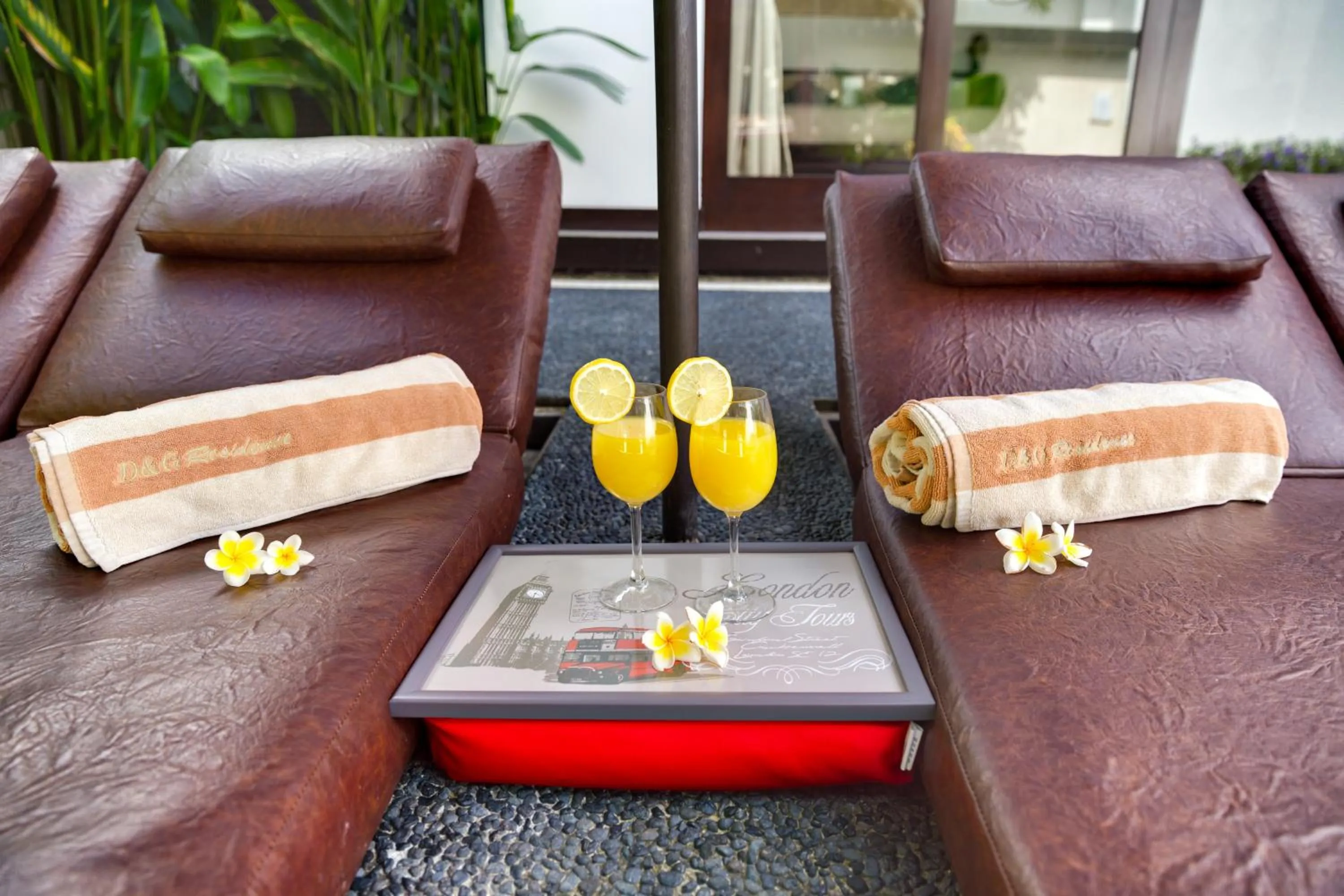 Seating area in D&G Villas Nusa Dua