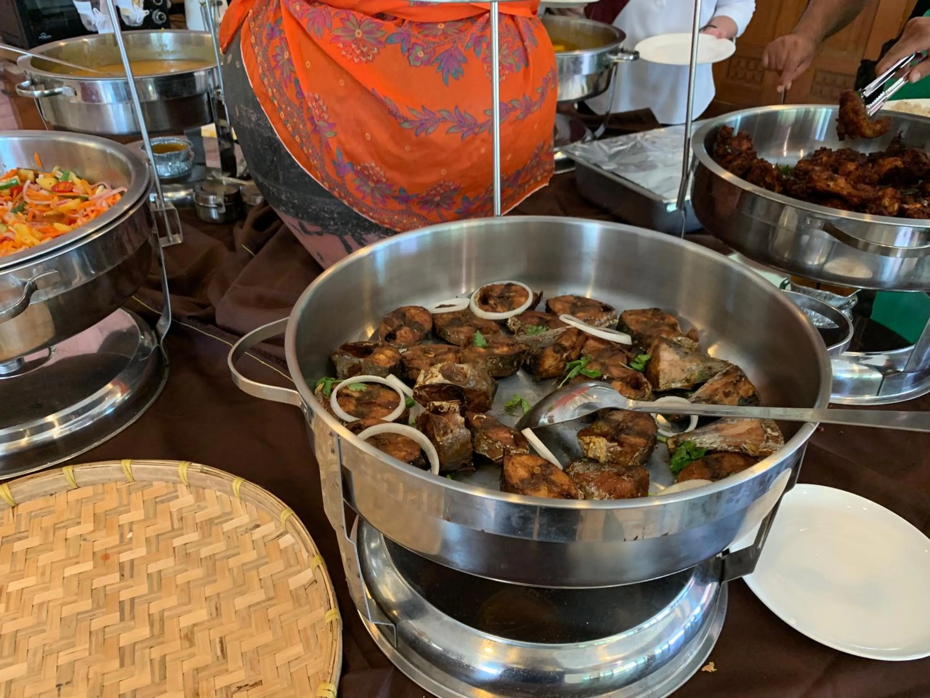 Breakfast in THE LAGOON WATER CHALET