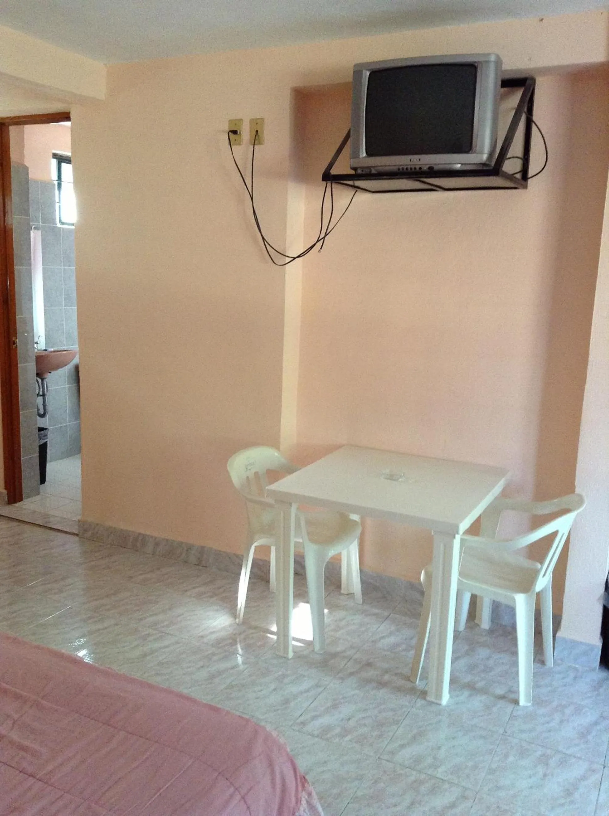 Bed in Hotel Tecozautla