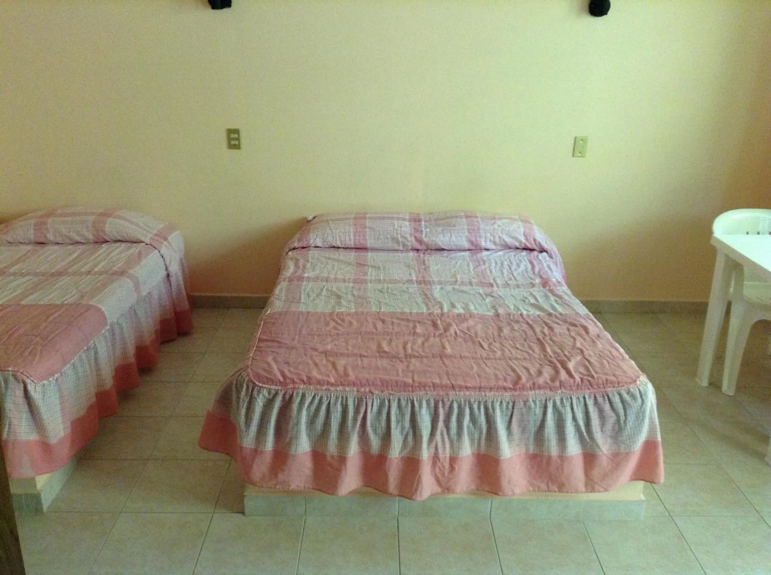 Bed in Hotel Tecozautla