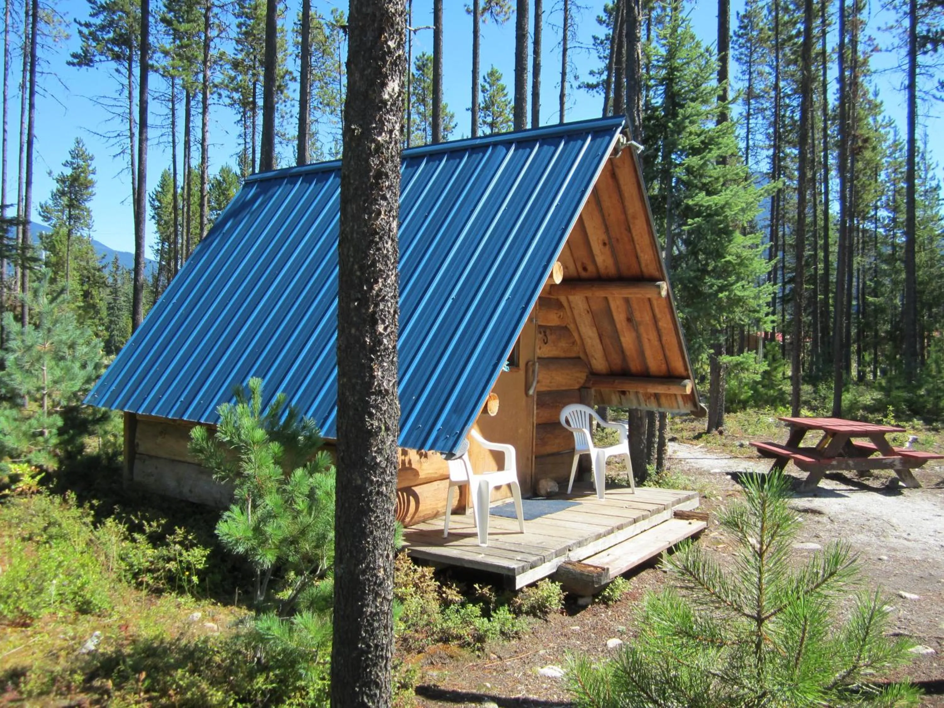 Area and facilities in Blue River Campgrounds & Cabin-public washroom