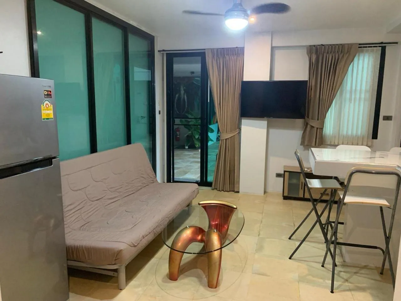 Living room in Penthouse Crystal Bay Apartments