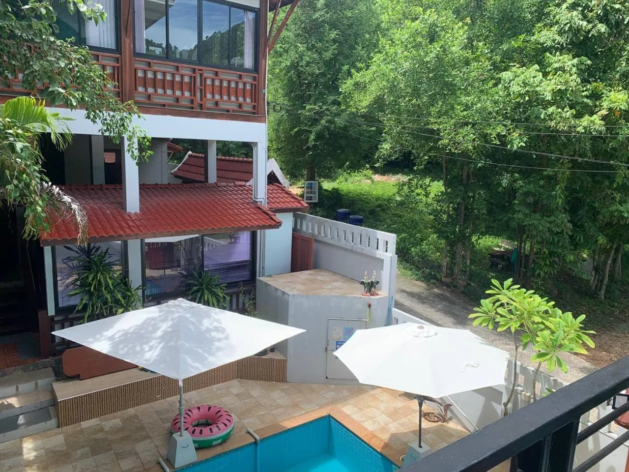 Balcony/Terrace in Penthouse Crystal Bay Apartments