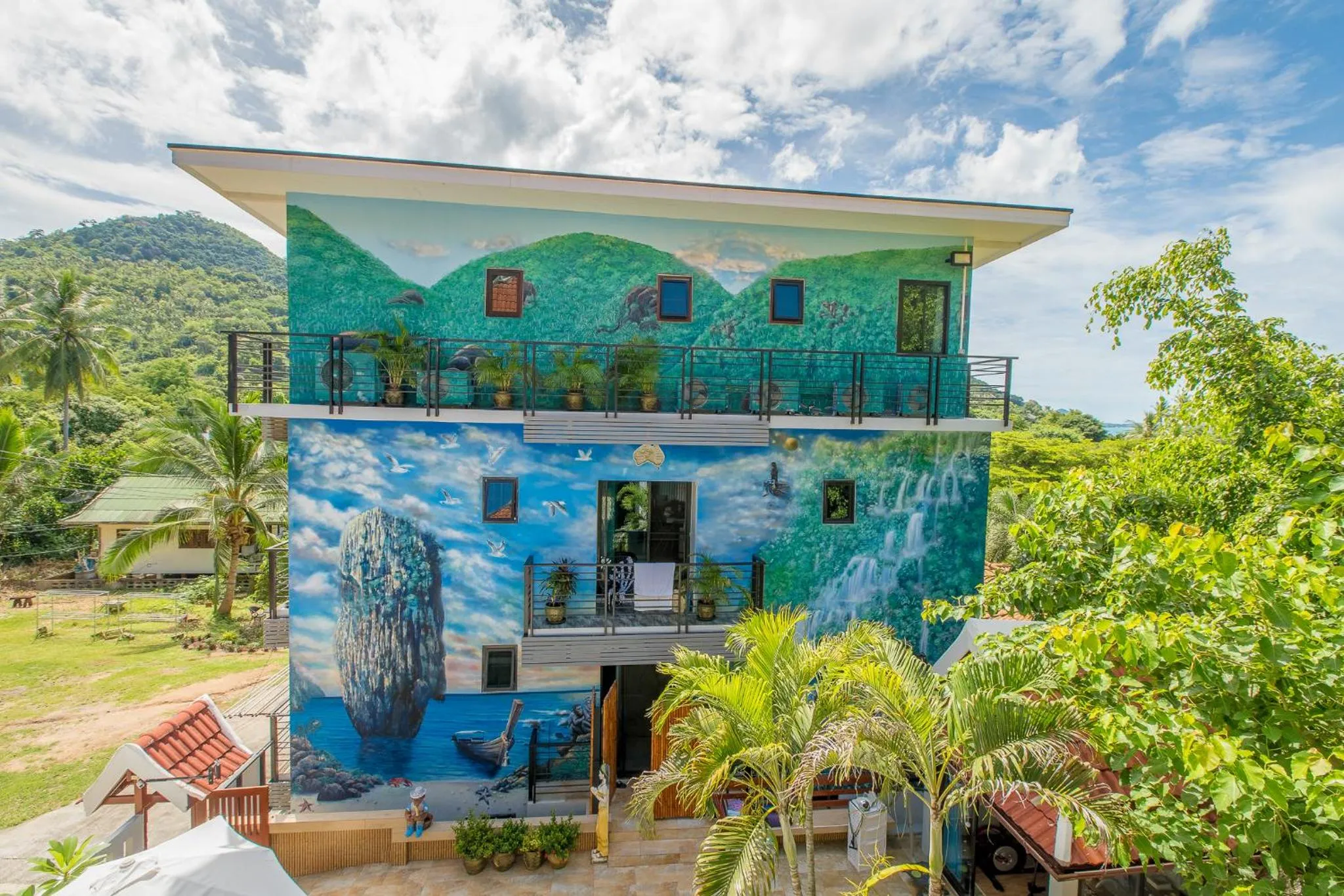 Property building in Penthouse Crystal Bay Apartments