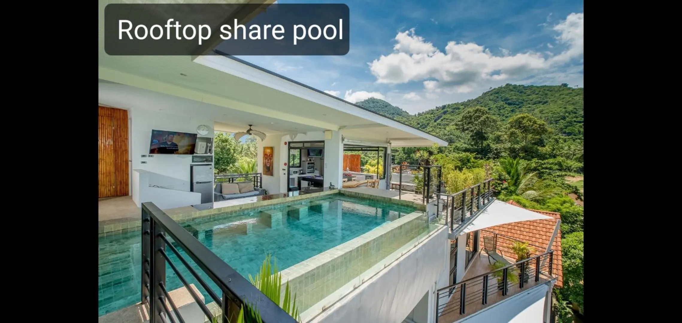 Swimming pool in Penthouse Crystal Bay Apartments