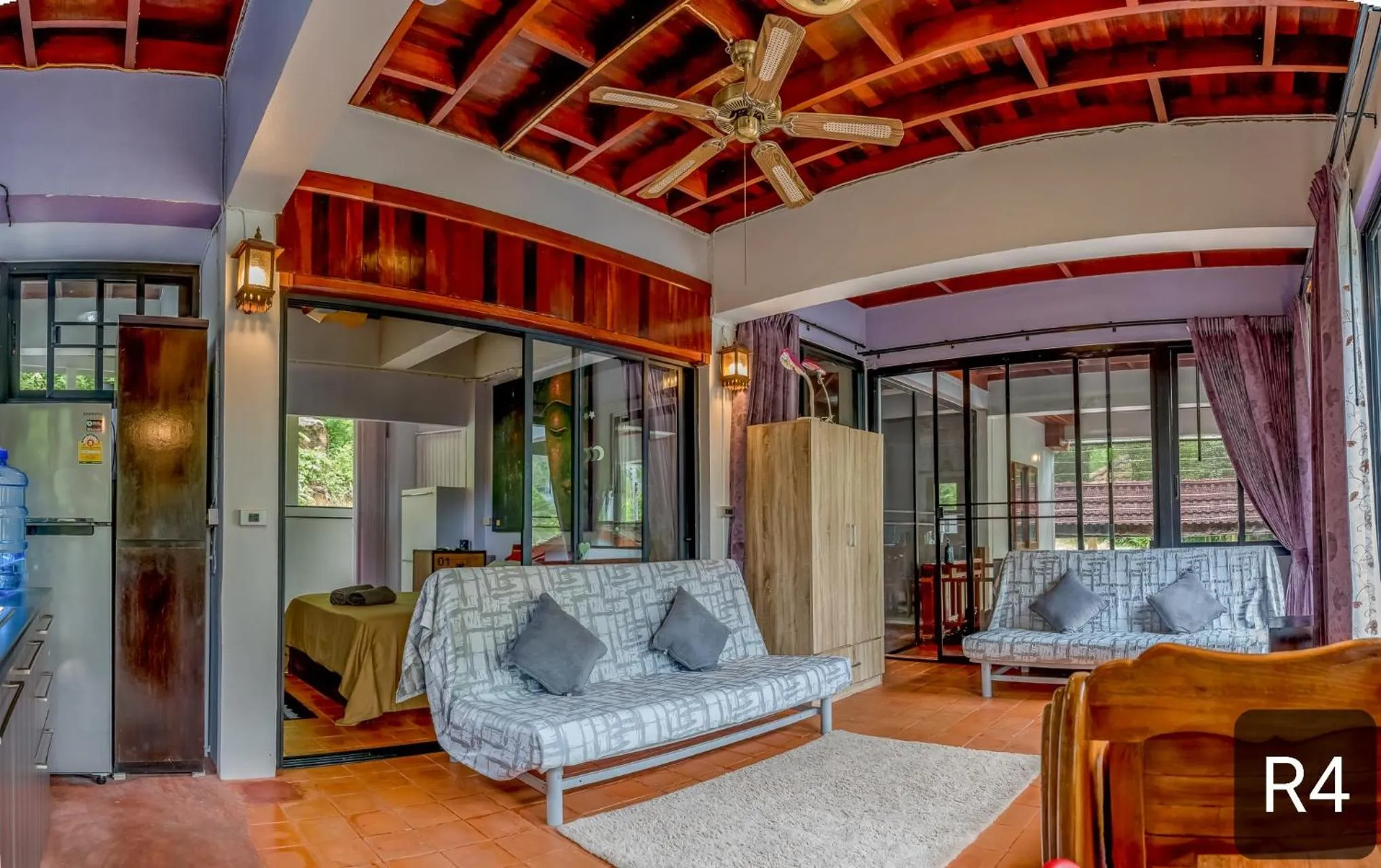 Living room in Penthouse Crystal Bay Apartments