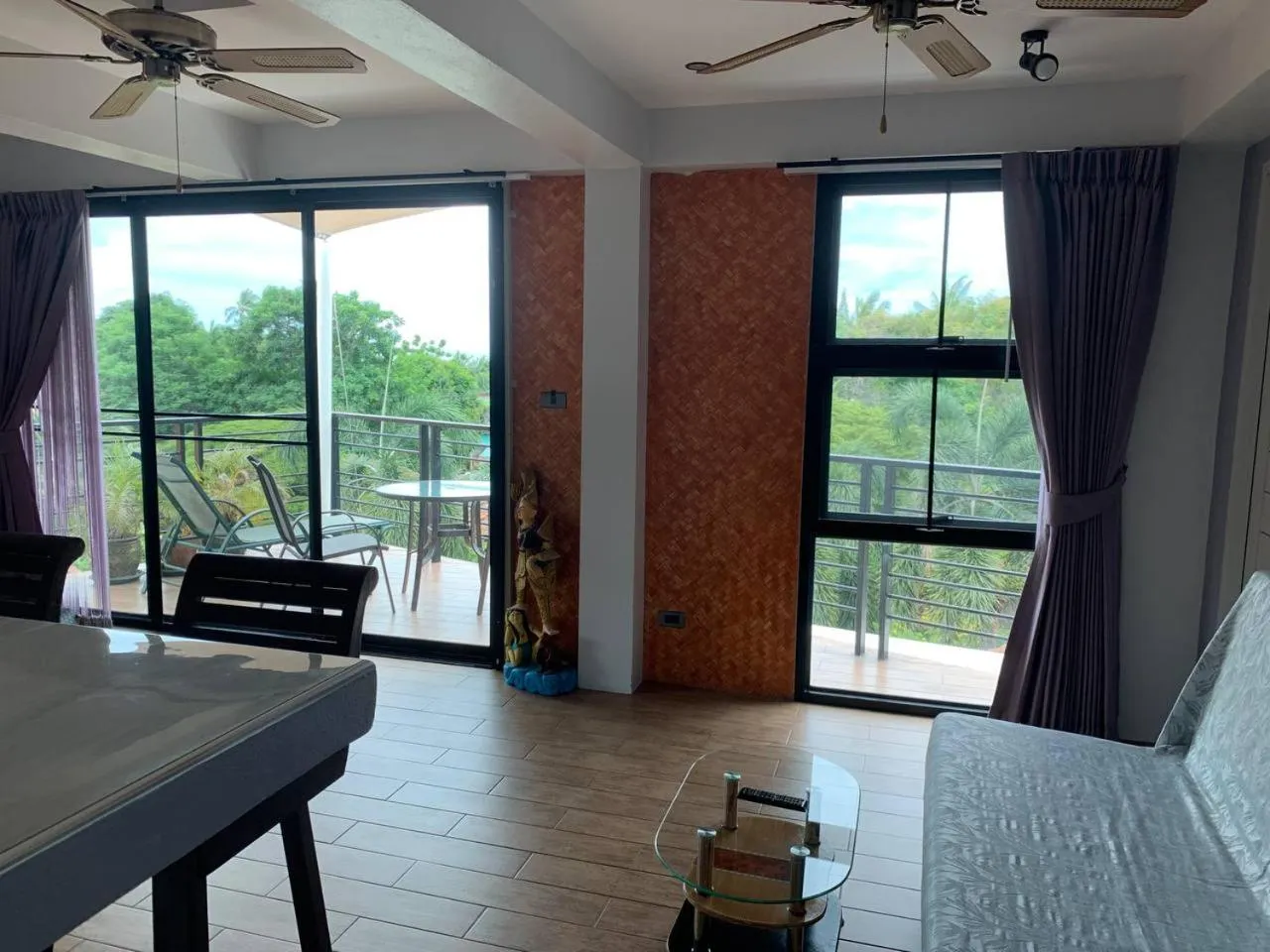 Living room in Penthouse Crystal Bay Apartments