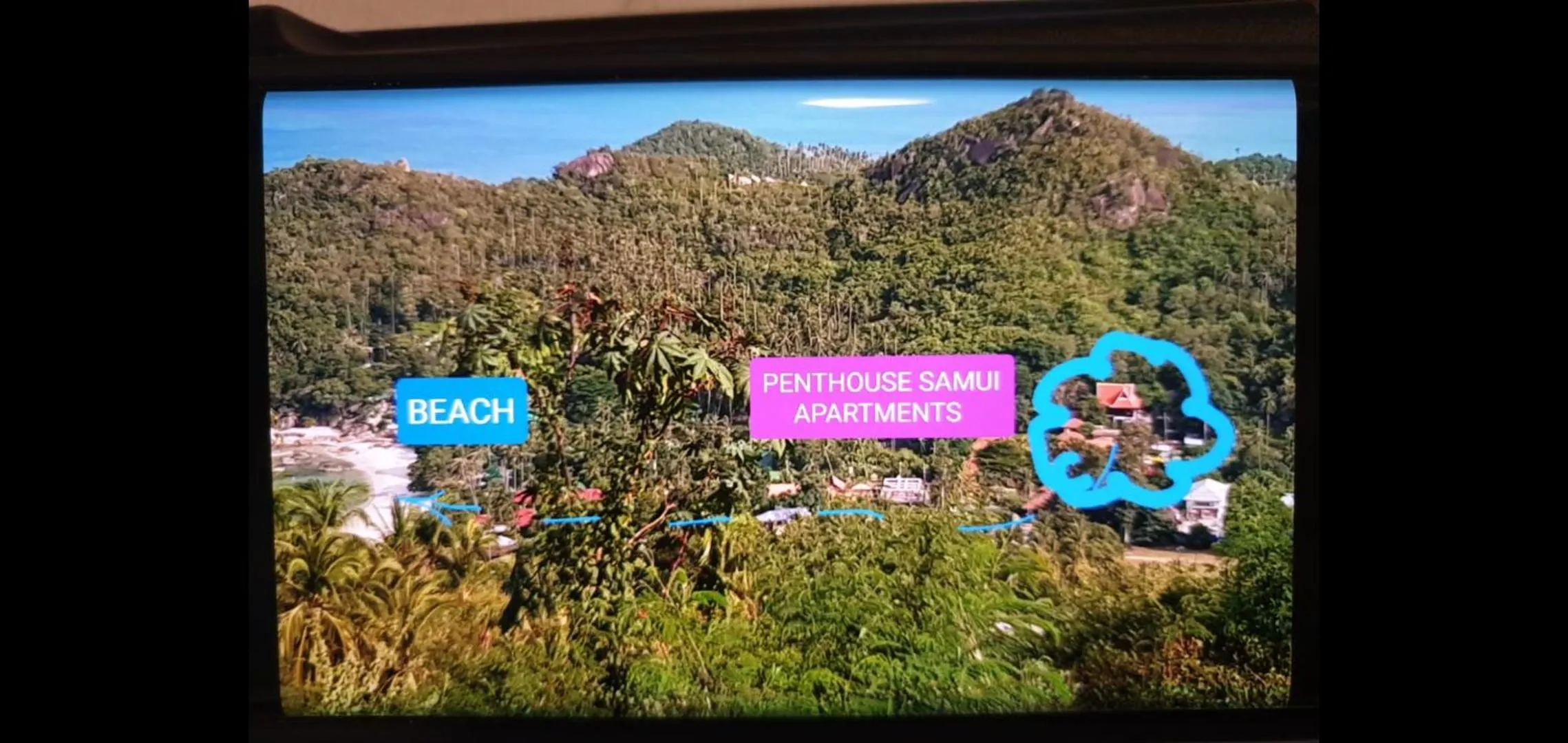 Nearby landmark in Penthouse Crystal Bay Apartments