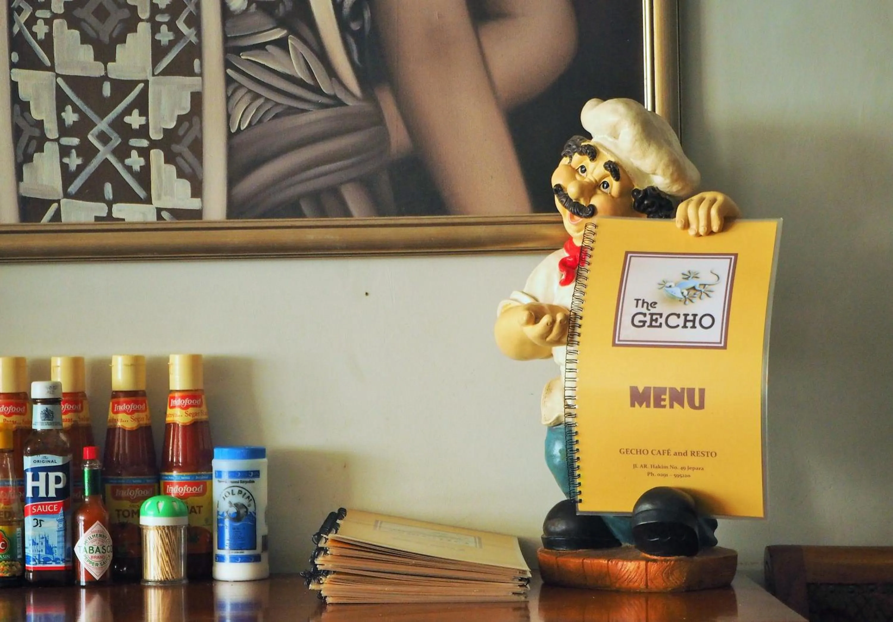 Decorative detail in The Gecho Inn Town