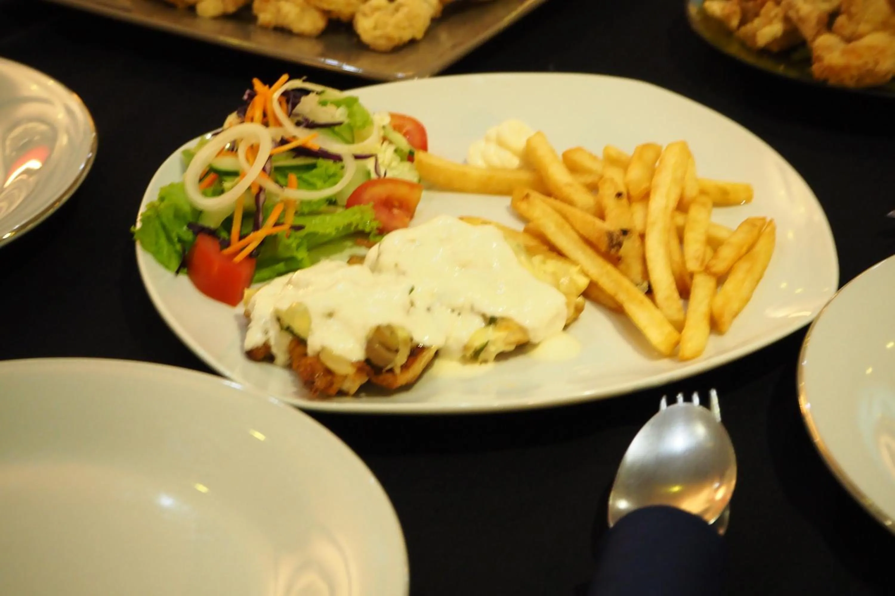 Food close-up in The Gecho Inn Town