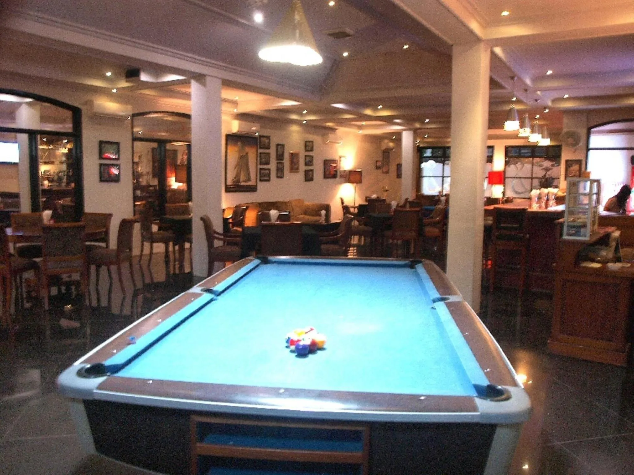 Billiard in The Gecho Inn Town