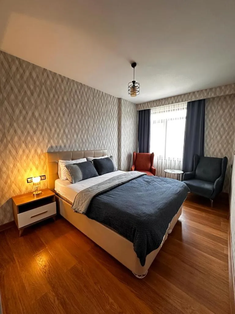 Bed in SABİHA GOKCEN İSTANBUL HOUSES Airport