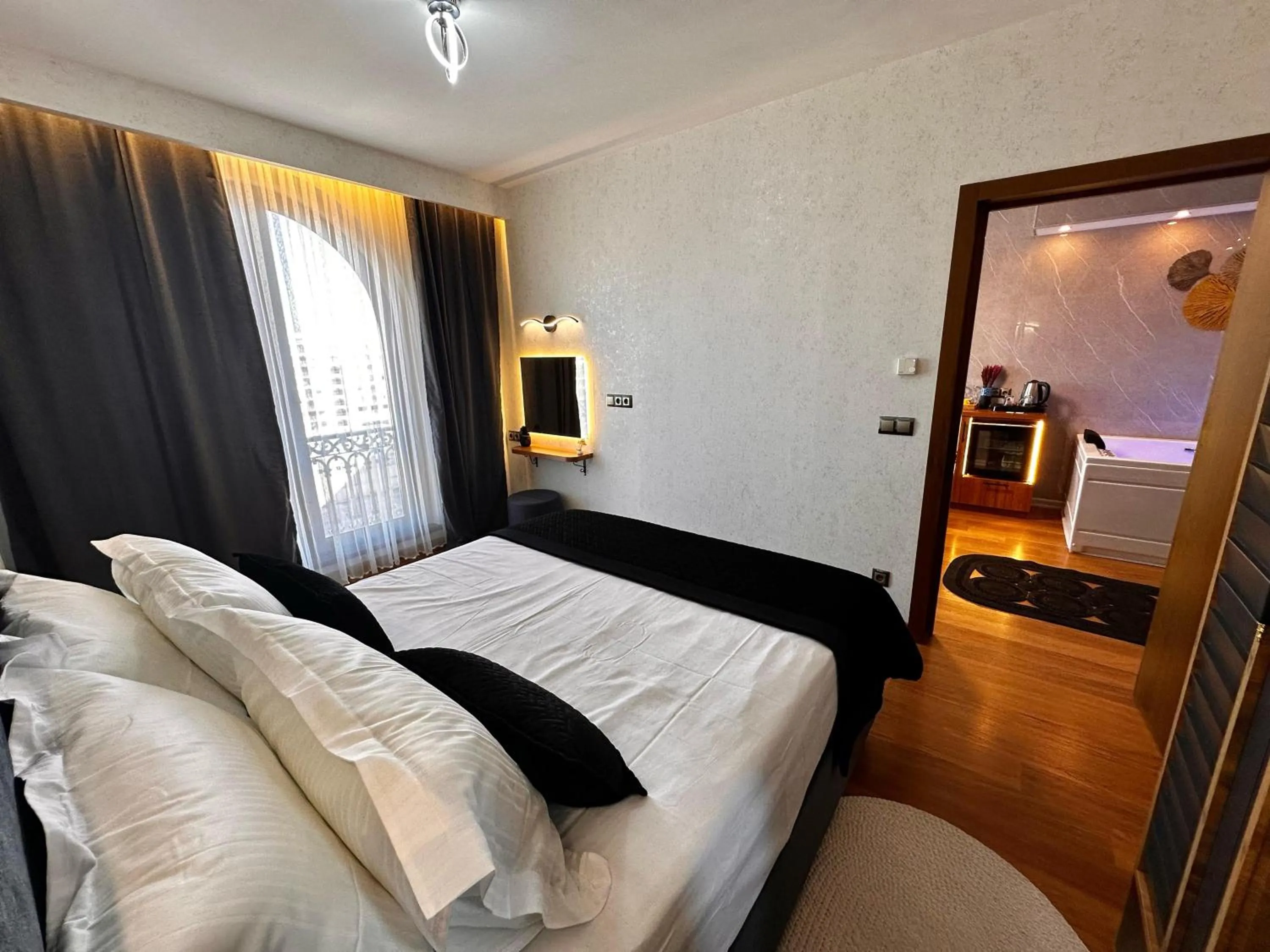 Bed in SABİHA GOKCEN İSTANBUL HOUSES Airport