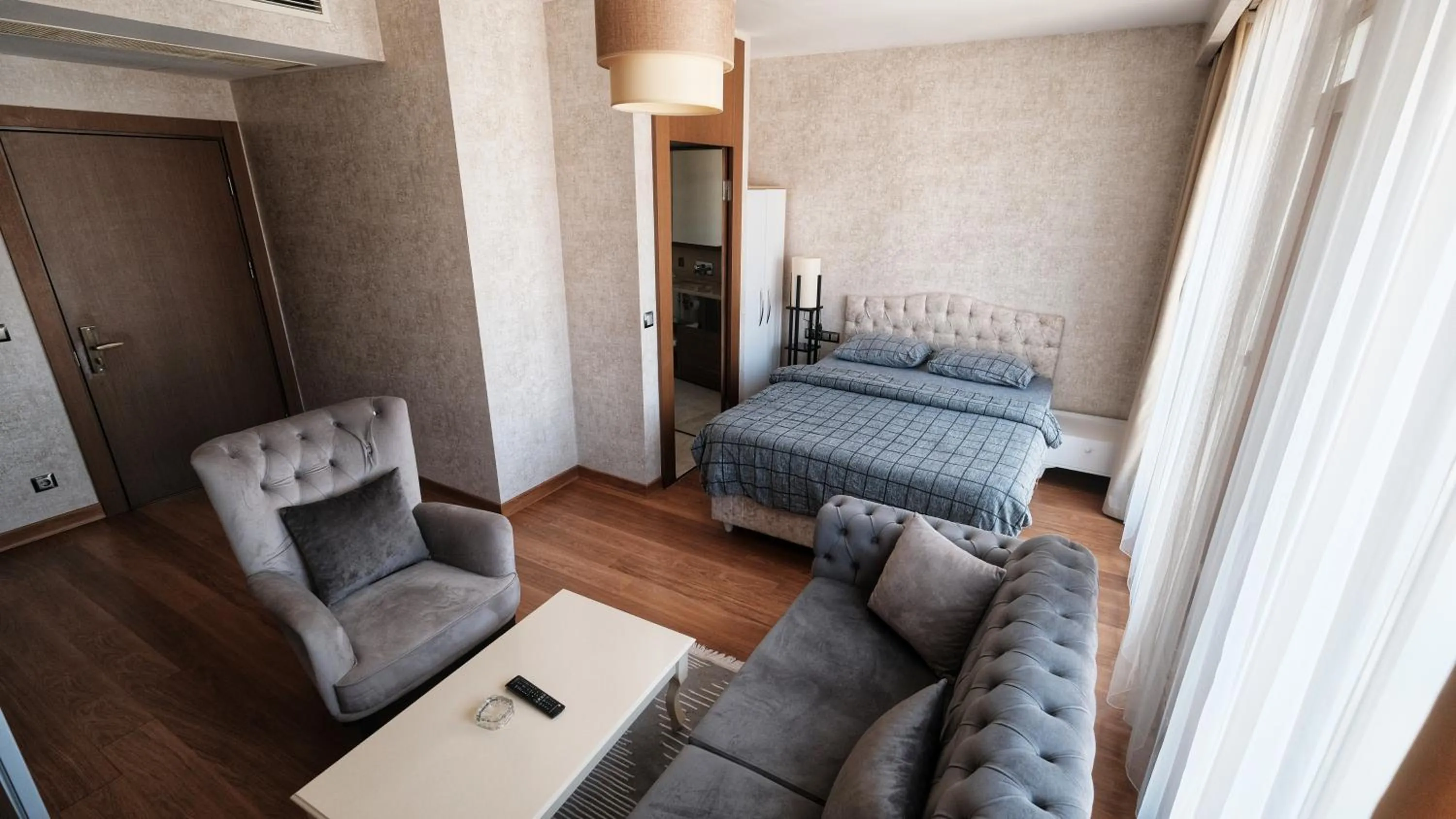 Bed in SABİHA GOKCEN İSTANBUL HOUSES Airport