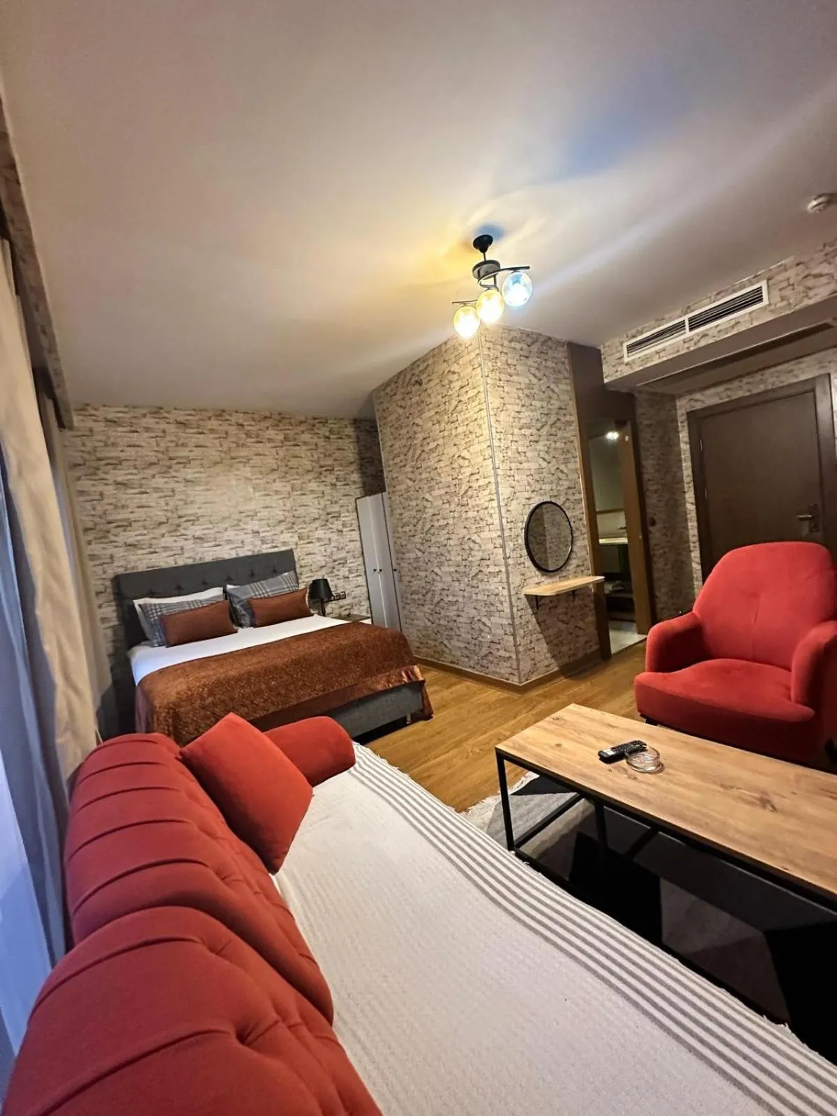 Bed in SABİHA GOKCEN İSTANBUL HOUSES Airport