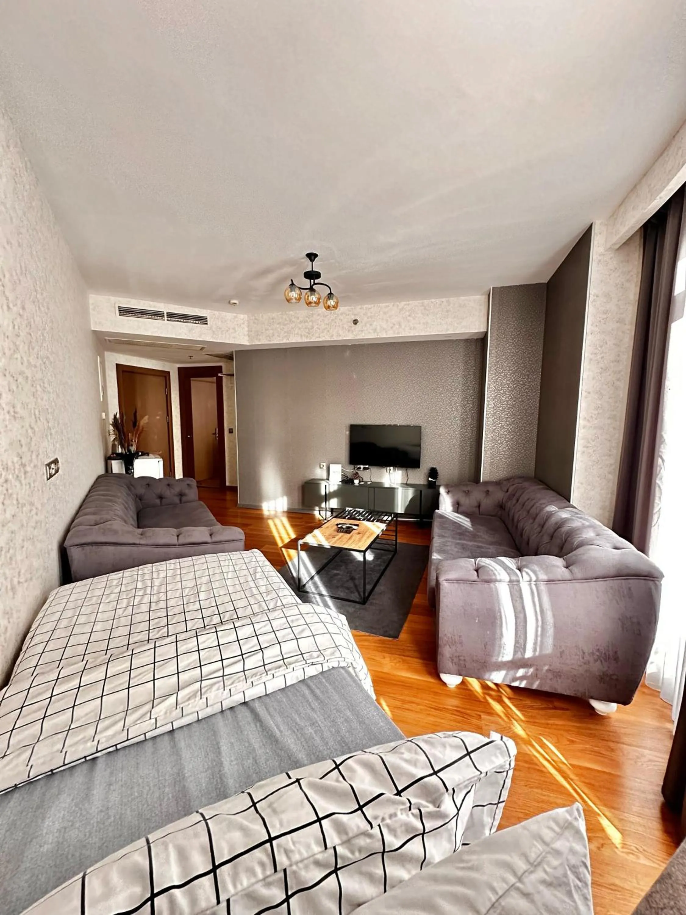 Bed in SABİHA GOKCEN İSTANBUL HOUSES Airport