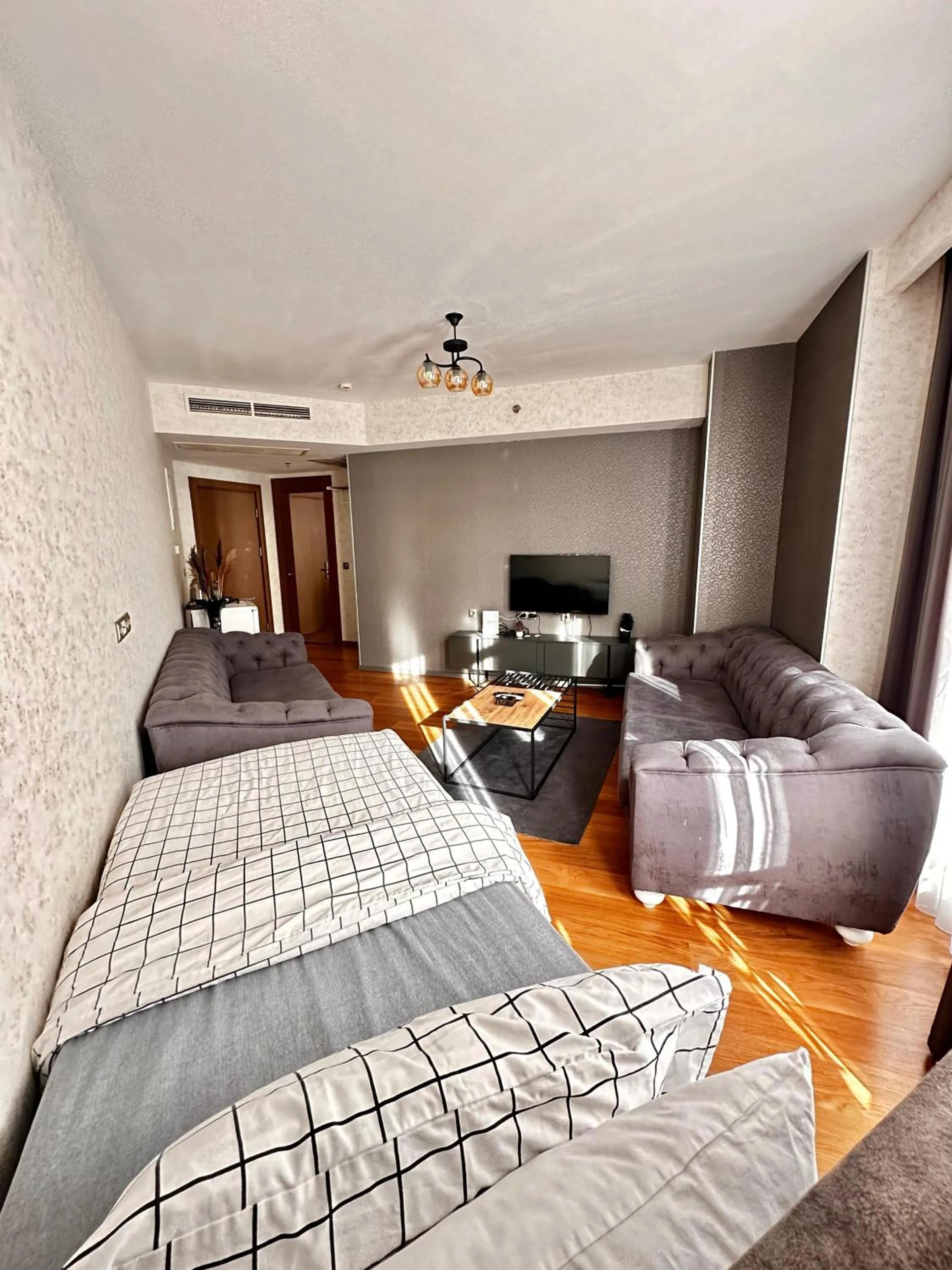 Bed in SABİHA GOKCEN İSTANBUL HOUSES Airport