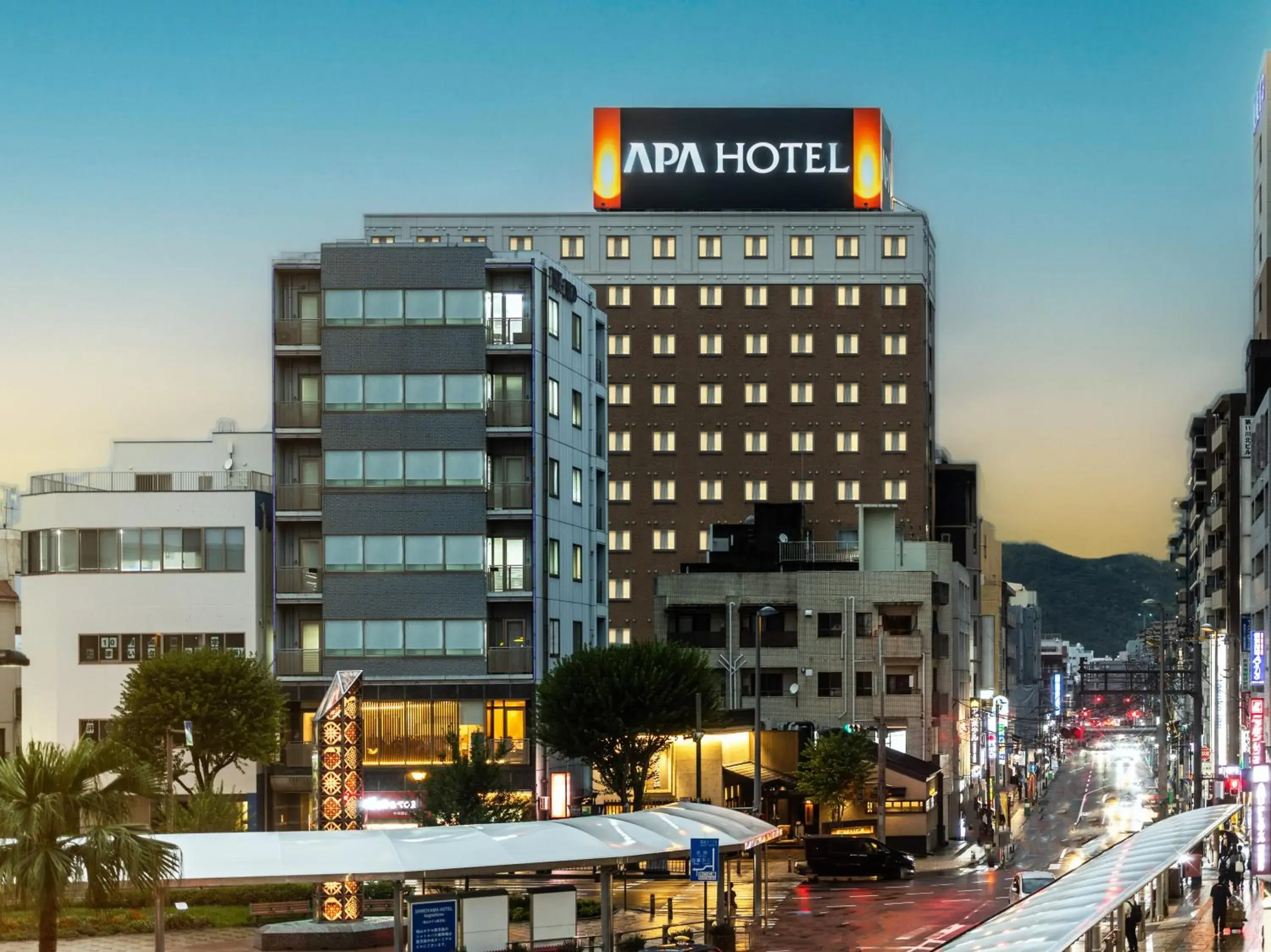 Property building in APA Hotel Kagoshima Chuo Ekimae Property building in APA Hotel Kagoshima Chuo Ekimae