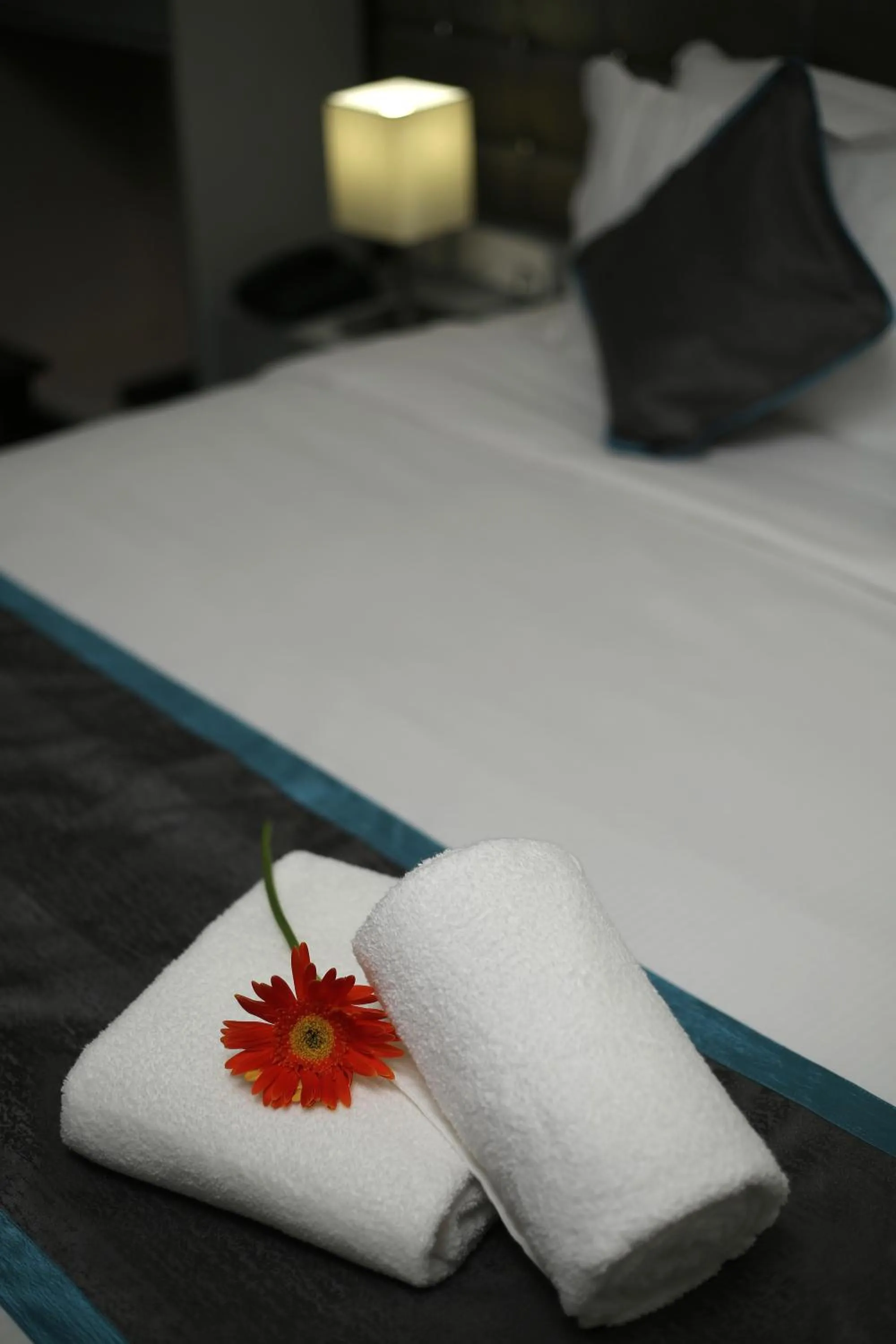 Decorative detail, Bed in PARK IRIS HOTELS, MG Road