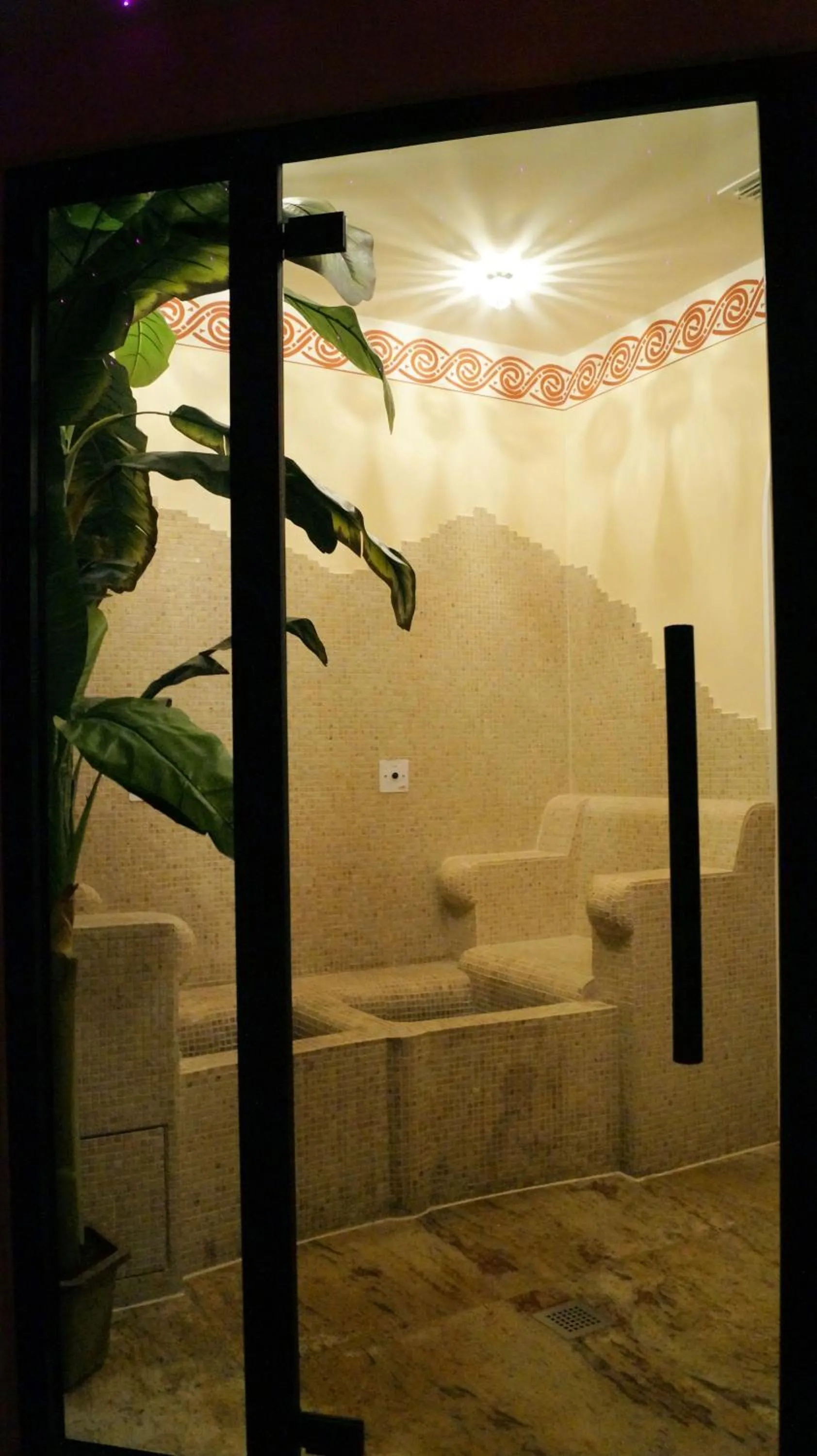 Decorative detail in Villa Anina