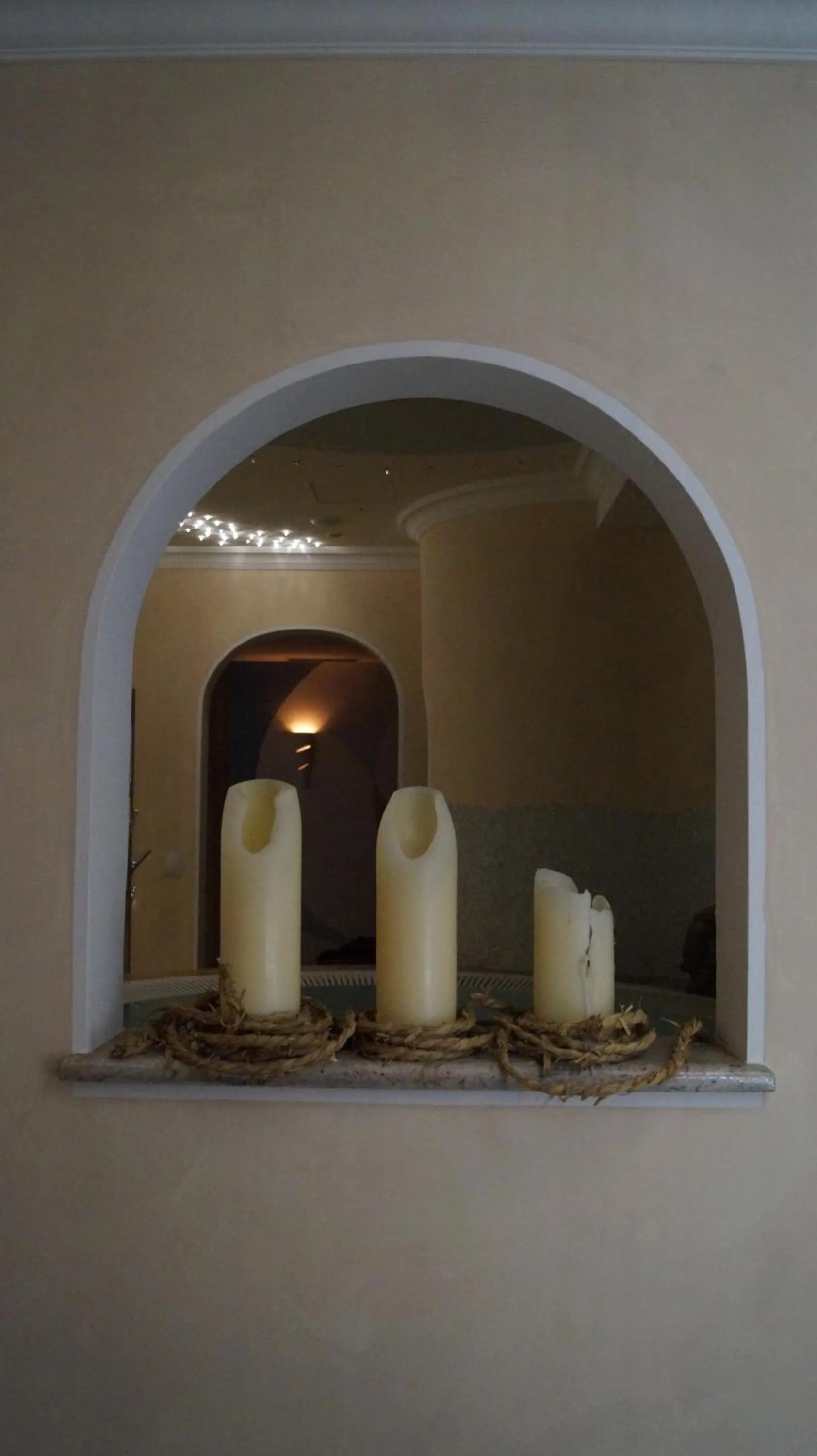 Decorative detail in Villa Anina