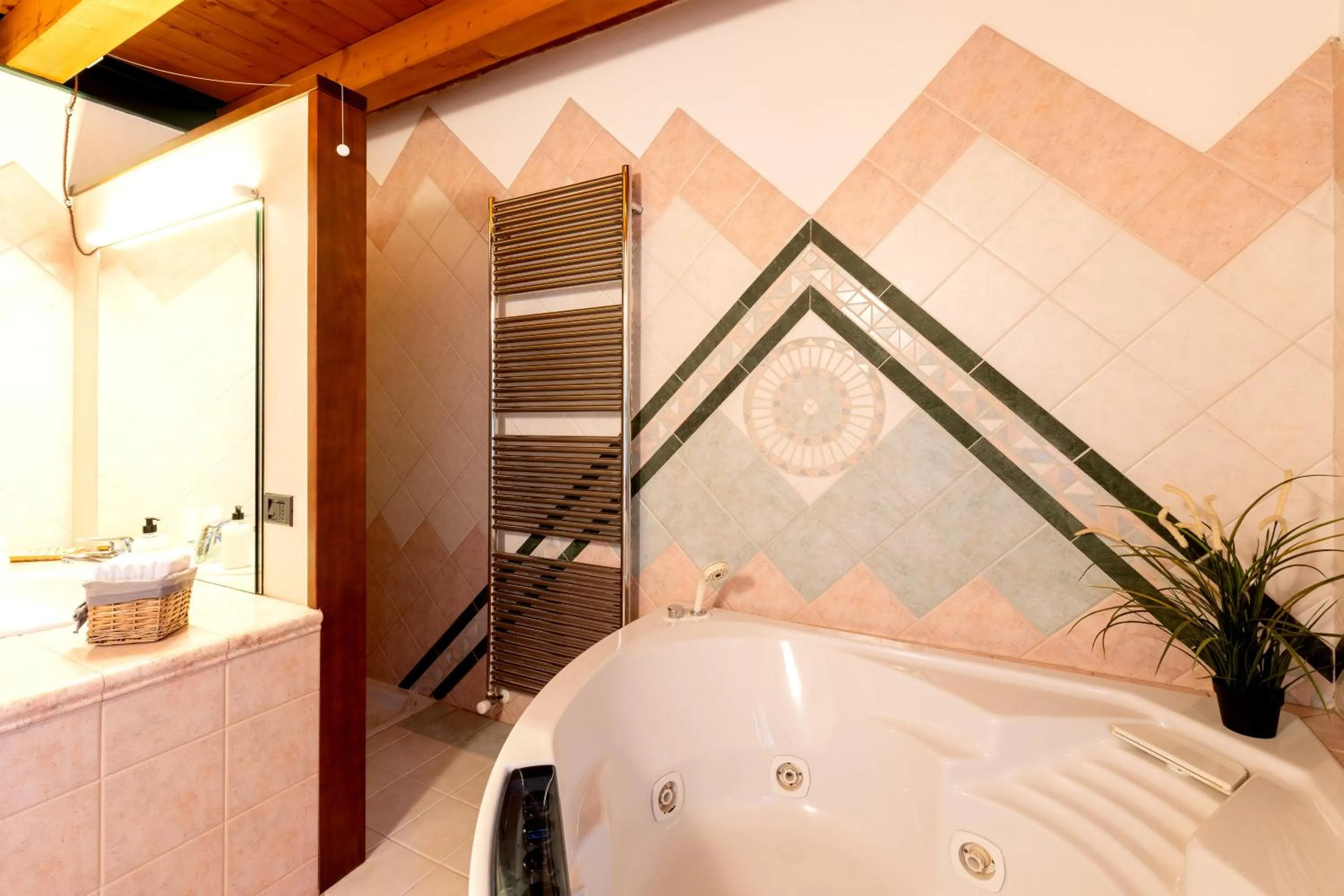 Hot Tub in B&B Antico Borgo Marcemigo