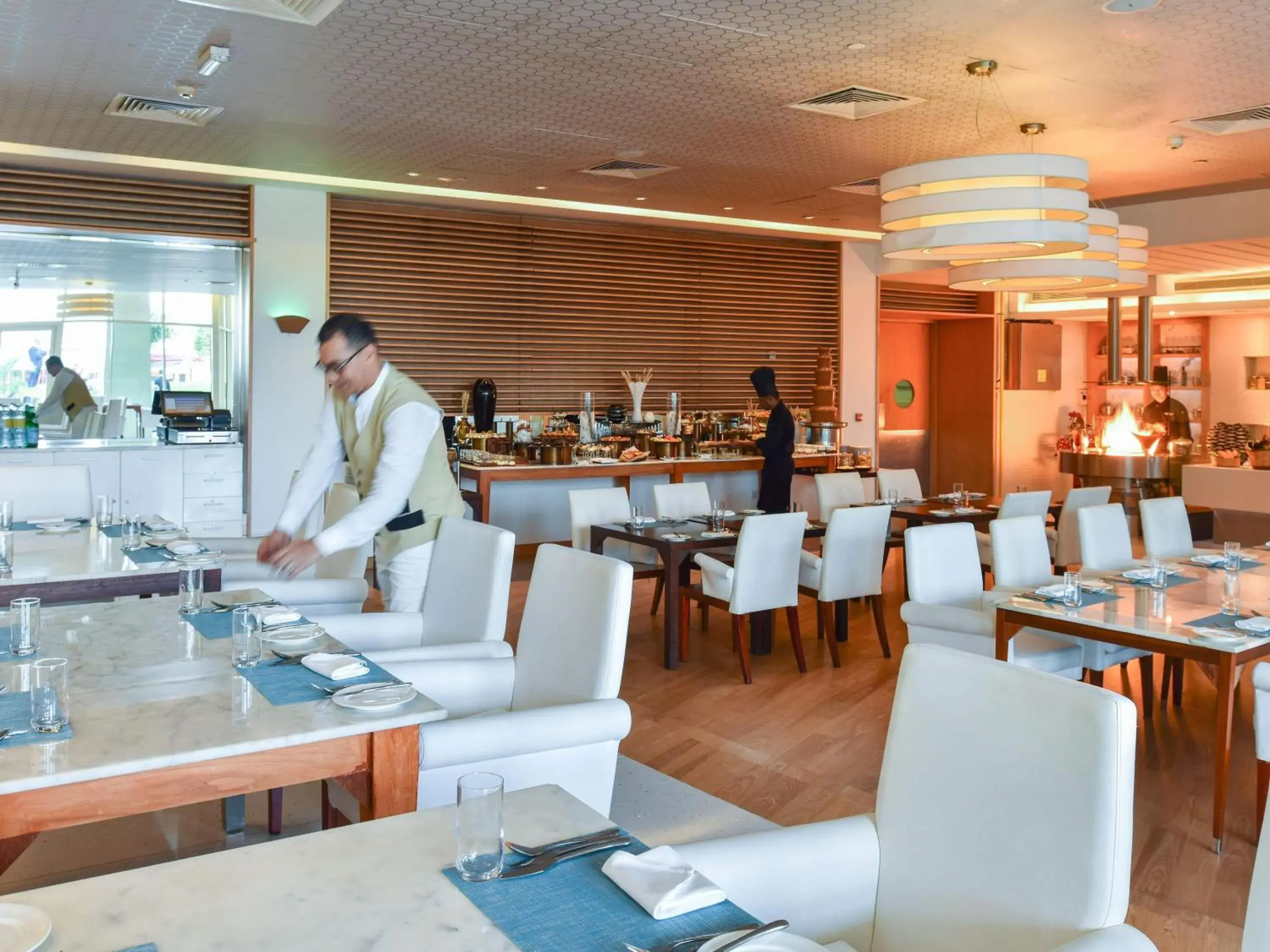 Breakfast in Raffles Dubai Breakfast in Raffles Dubai