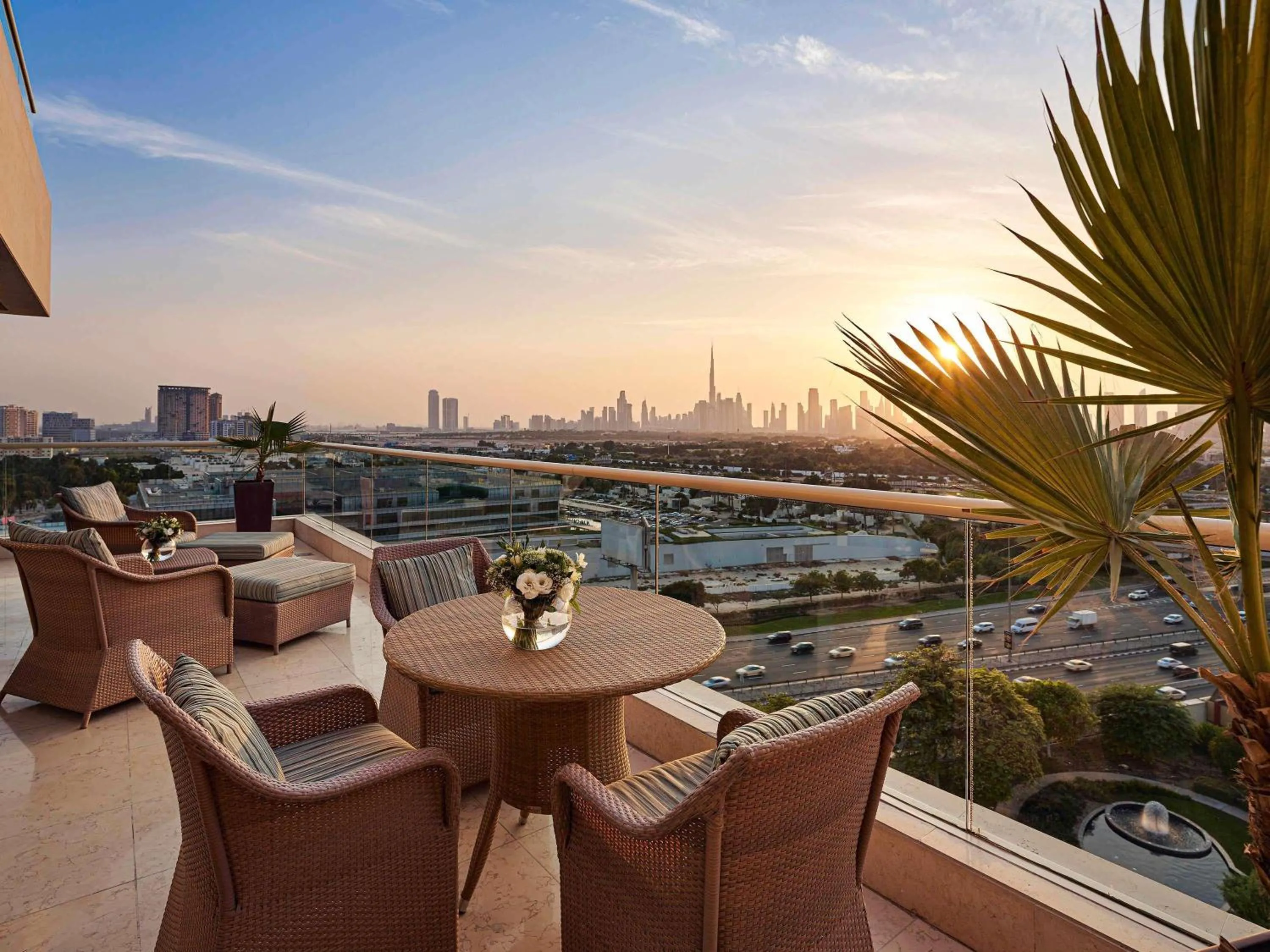 Bedroom in Raffles Dubai