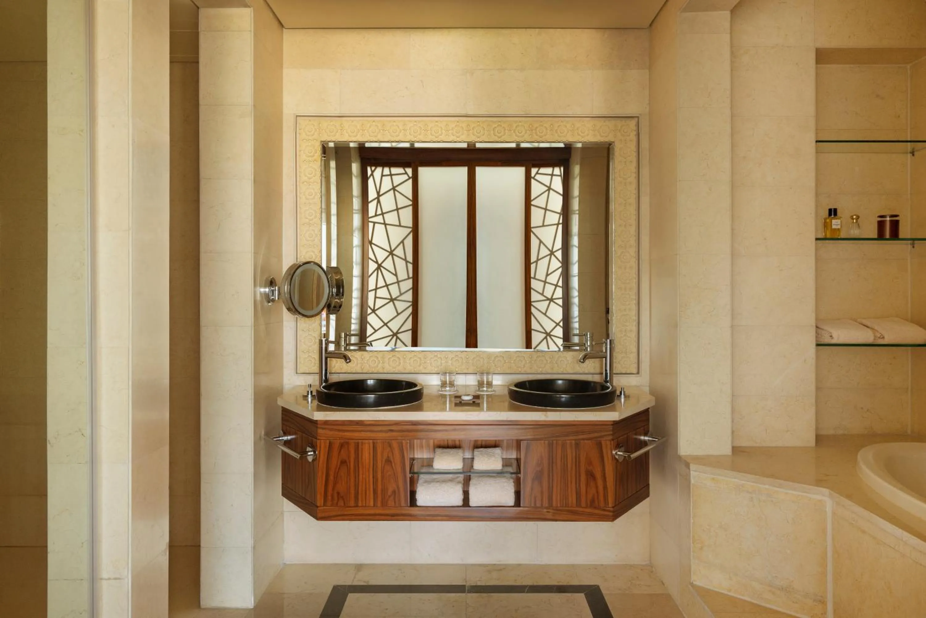 Bathroom in Raffles Dubai