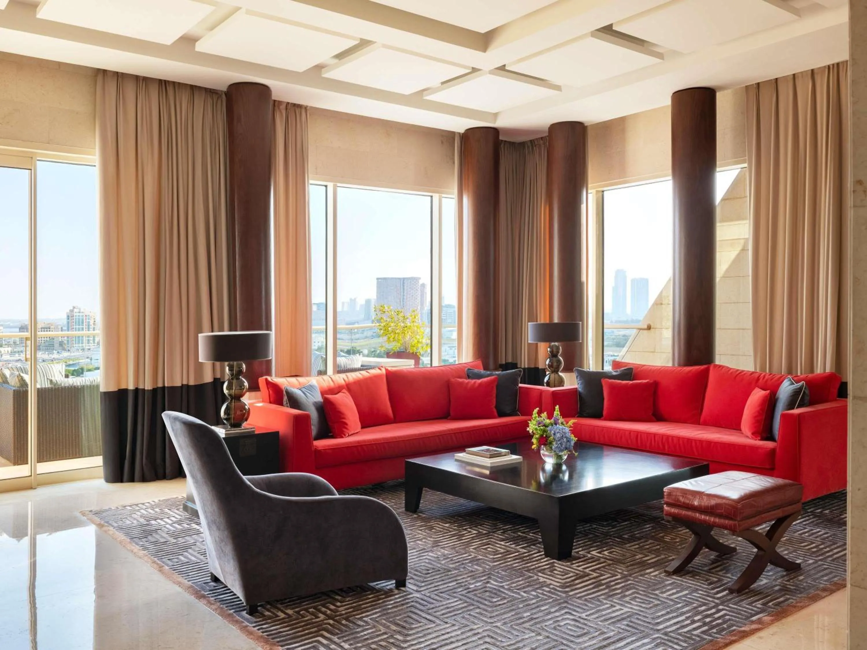 Bedroom in Raffles Dubai