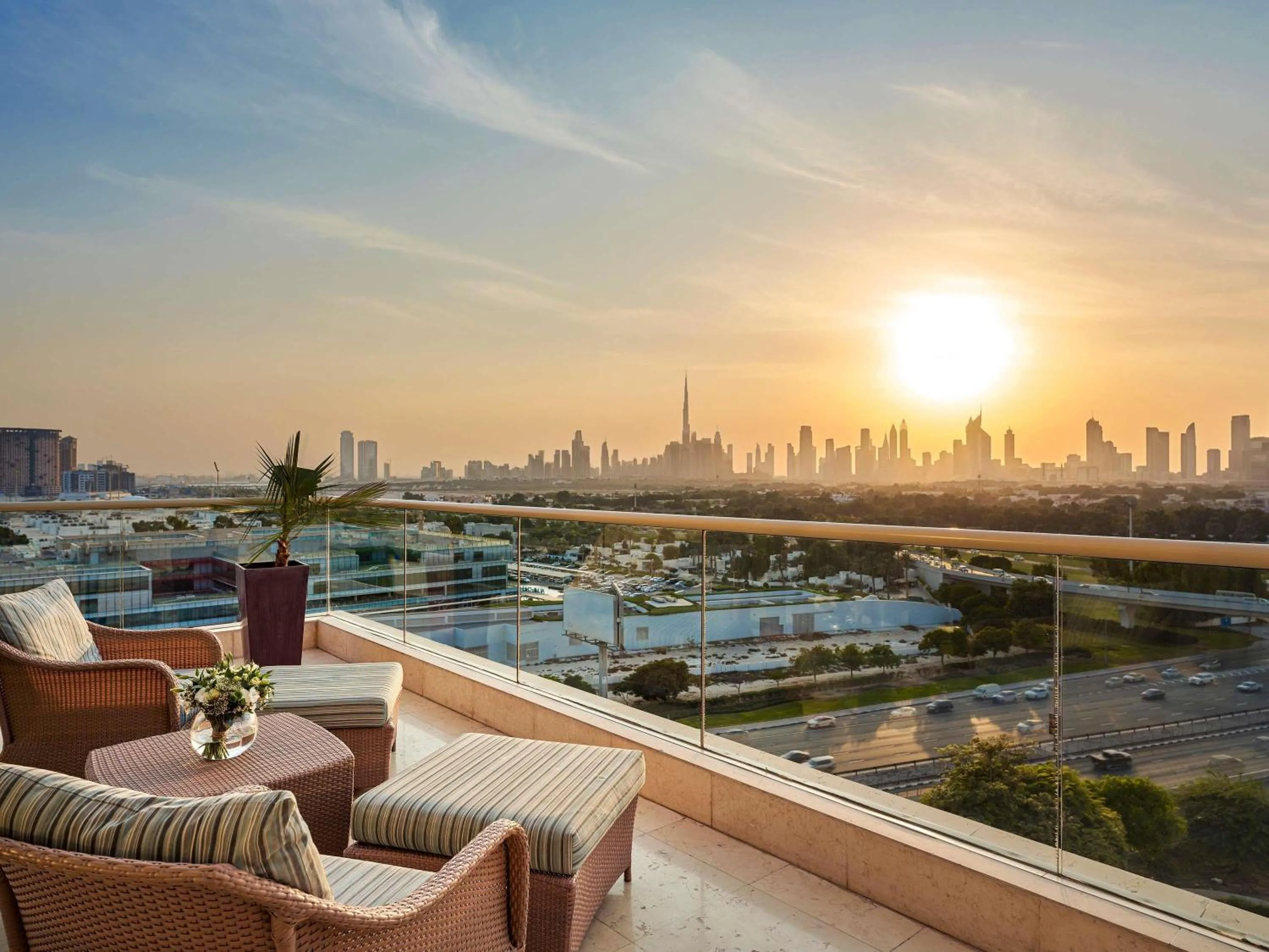 Bedroom in Raffles Dubai