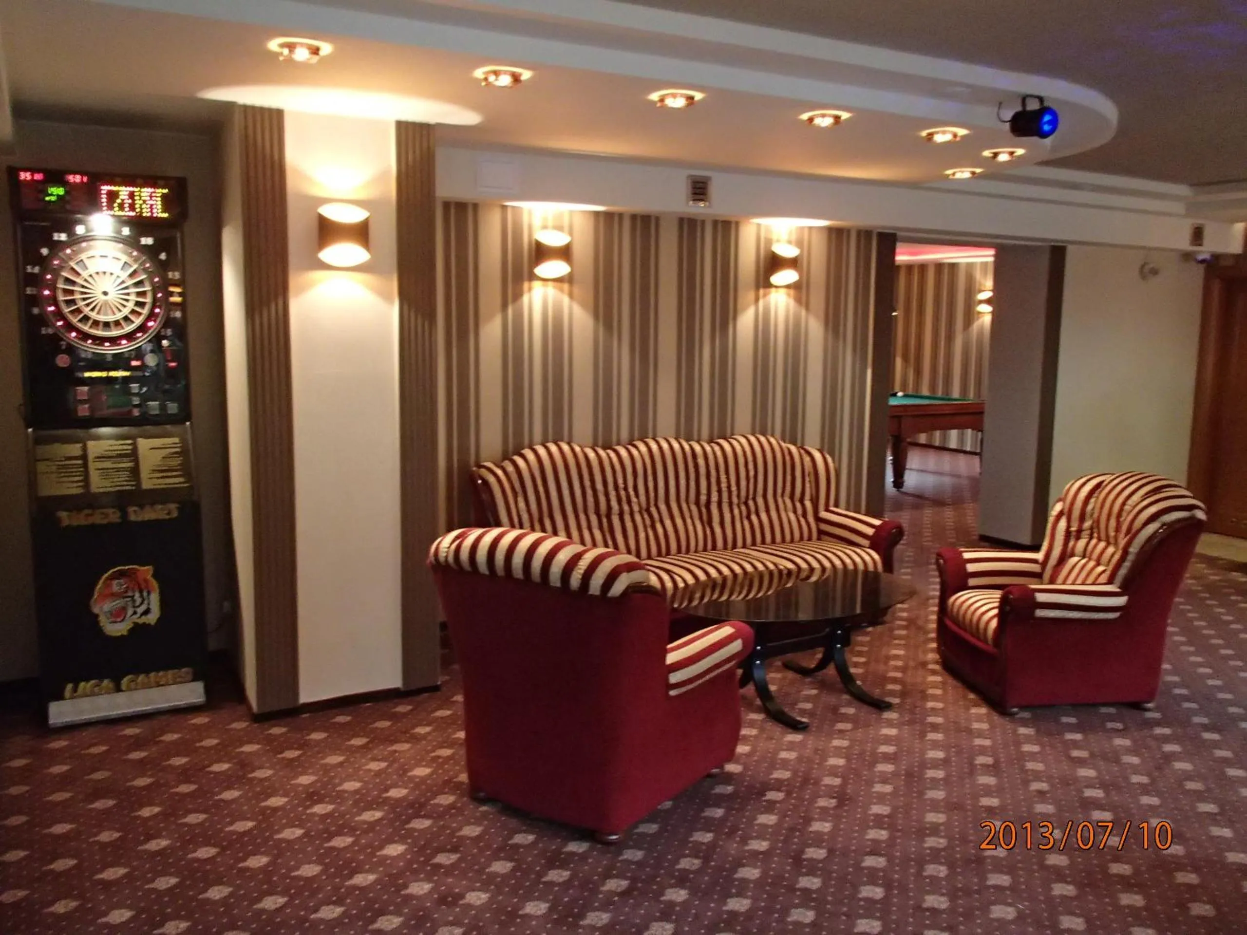 Billiard in Hotel Morze