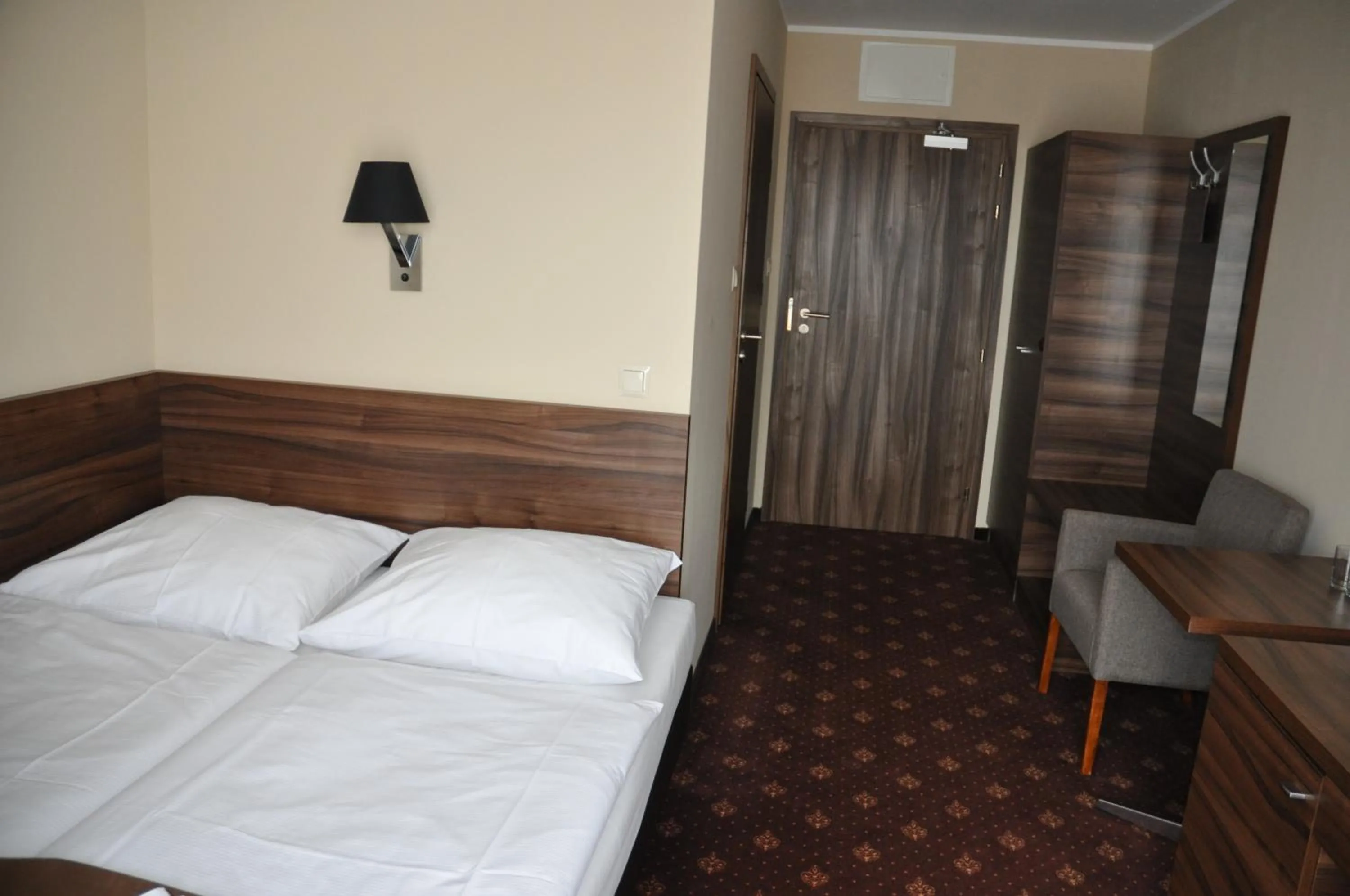 Bed in Hotel Morze