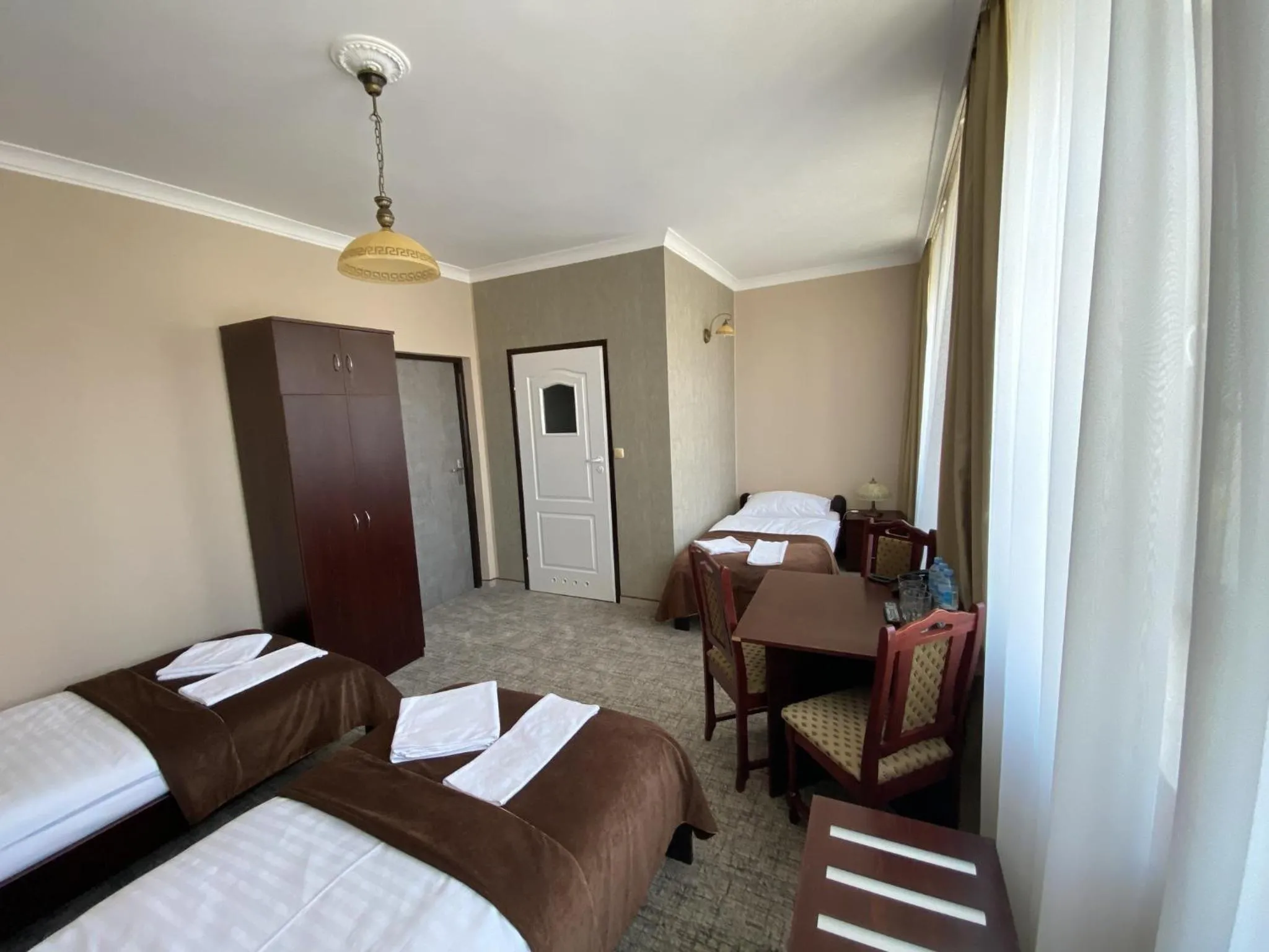 Bed in Hotel Morze